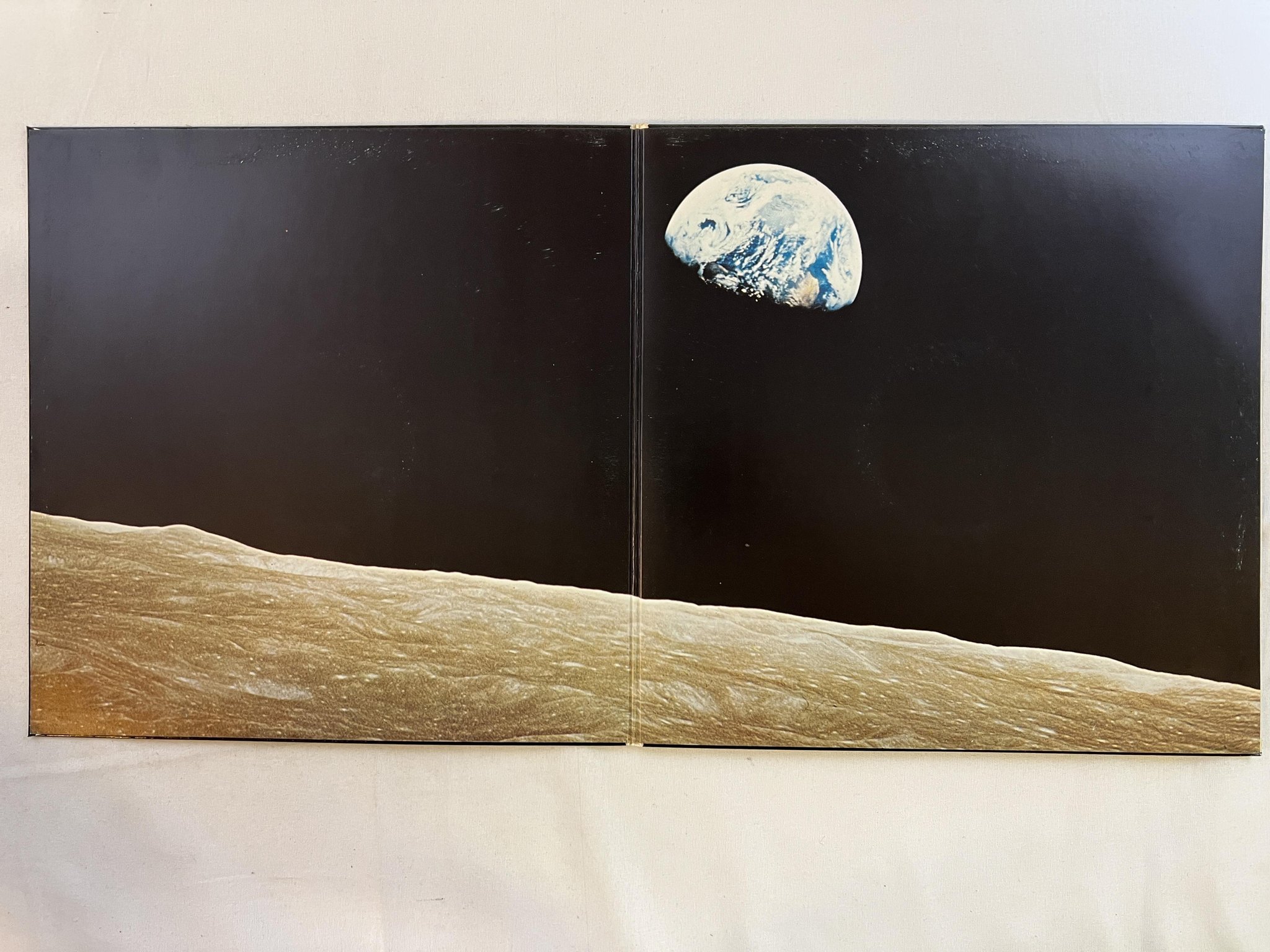 Omslagsbild för skivan HANSSON & KARLSSON man at the moon LP -69 Swe POLYDOR LPHM 46265