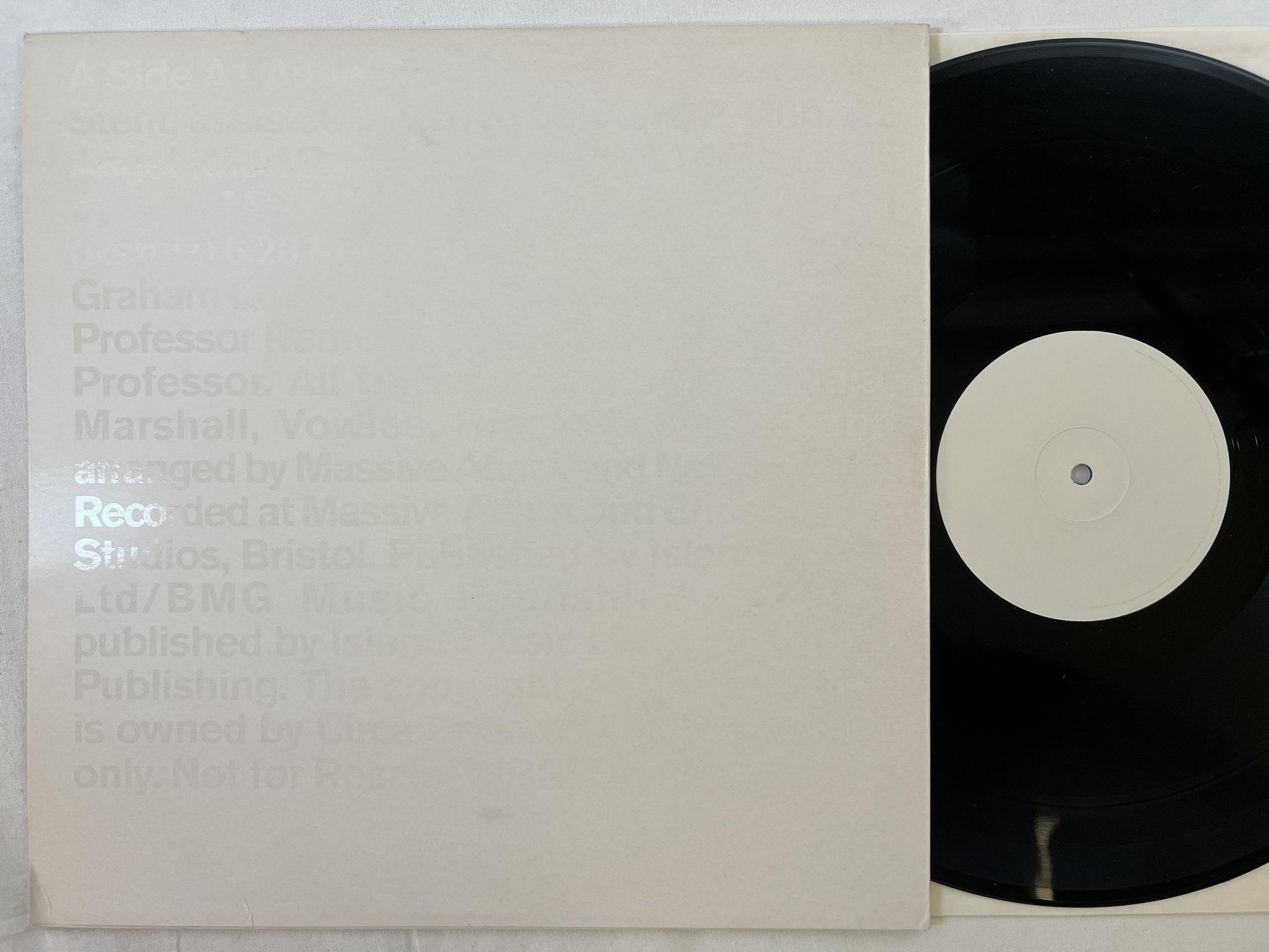 Omslagsbild för skivan MASSIVE ATTACK angel 12"single -98 UK WBRTDJ10 promo