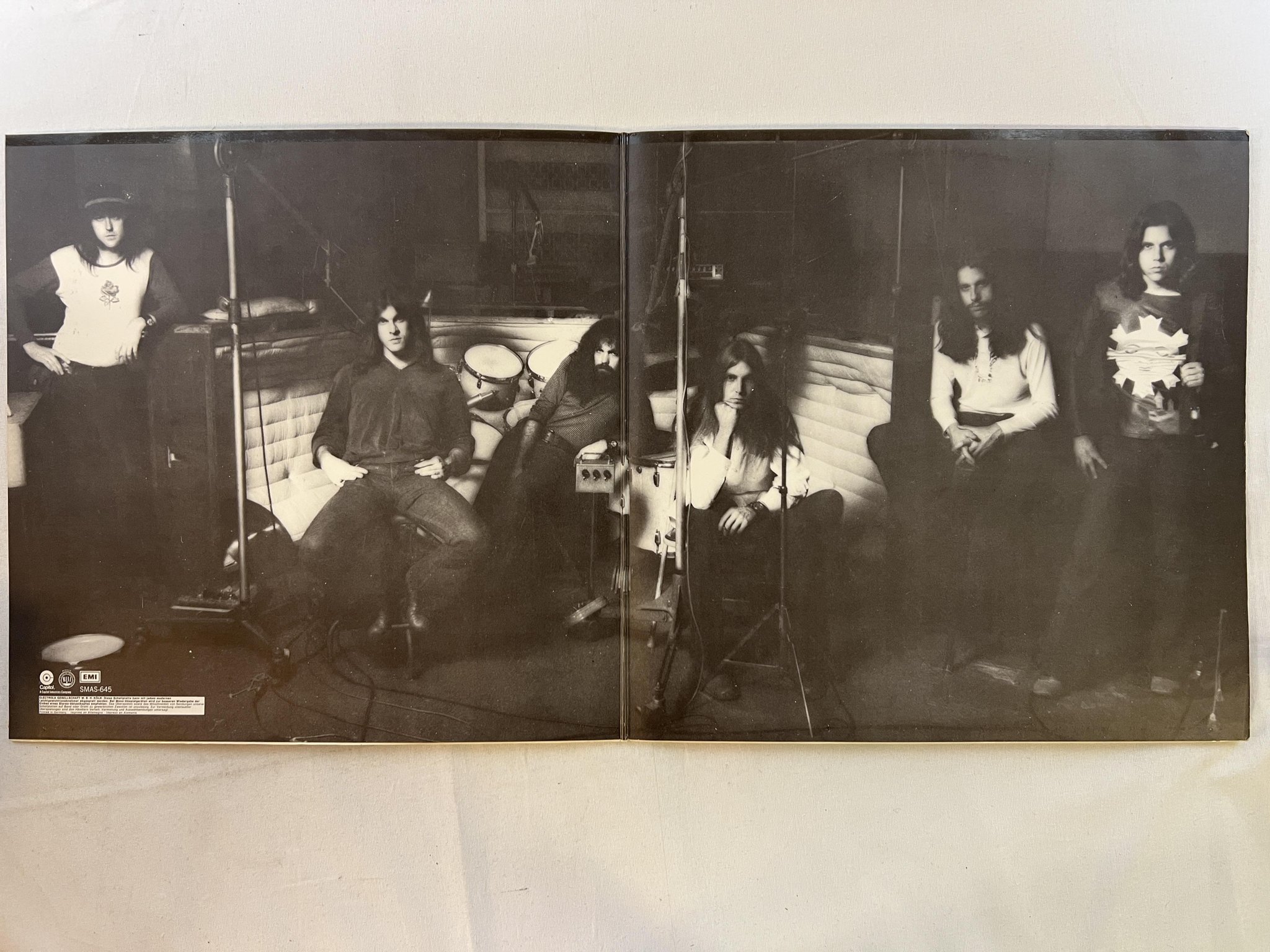 Omslagsbild för skivan BLOODROCK - U.S.A. LP -72 Ger CAPITOL 1 C 062-81 017 ** yeah **