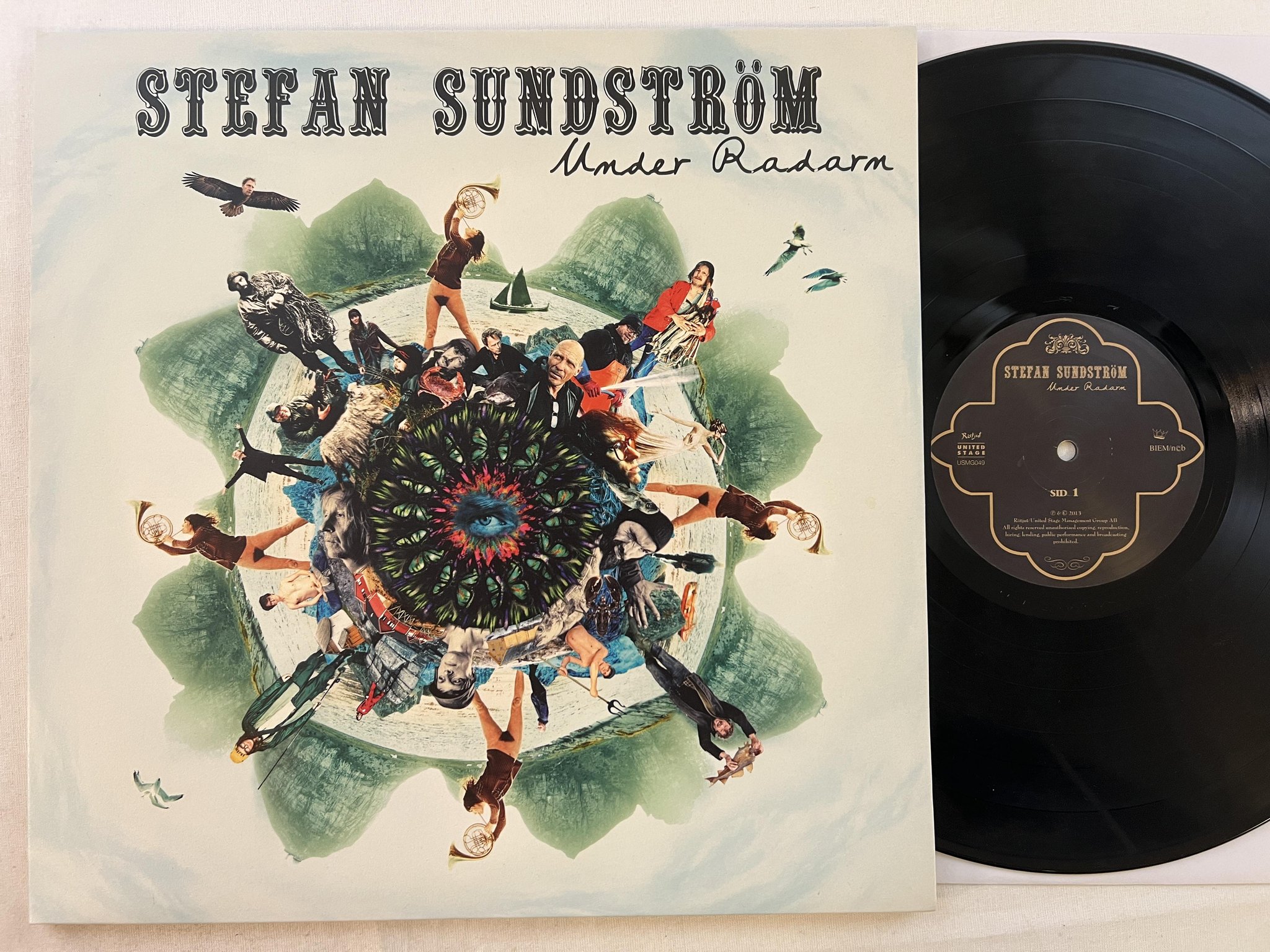 Omslagsbild för skivan STEFAN SUNDSTRÖM under radarn LP 2013 RÖTJUT USMG049