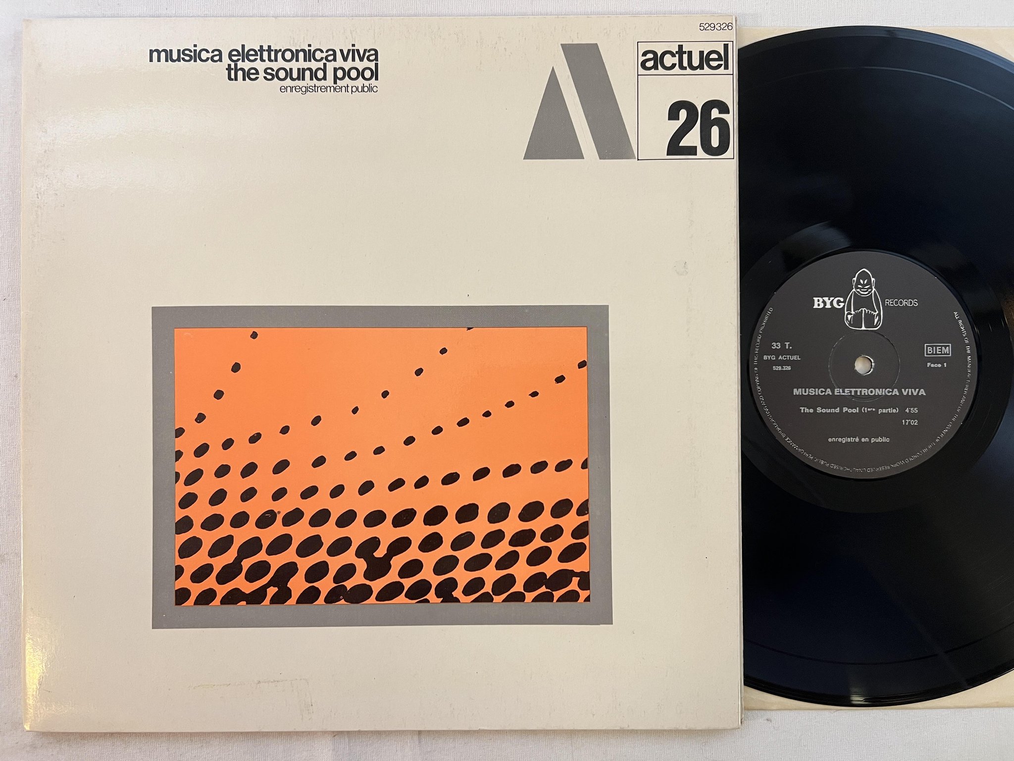 Omslagsbild för skivan ART ENSEMBLE OF CHICAGO message to our folks LP -70 Fra BYG 529 328