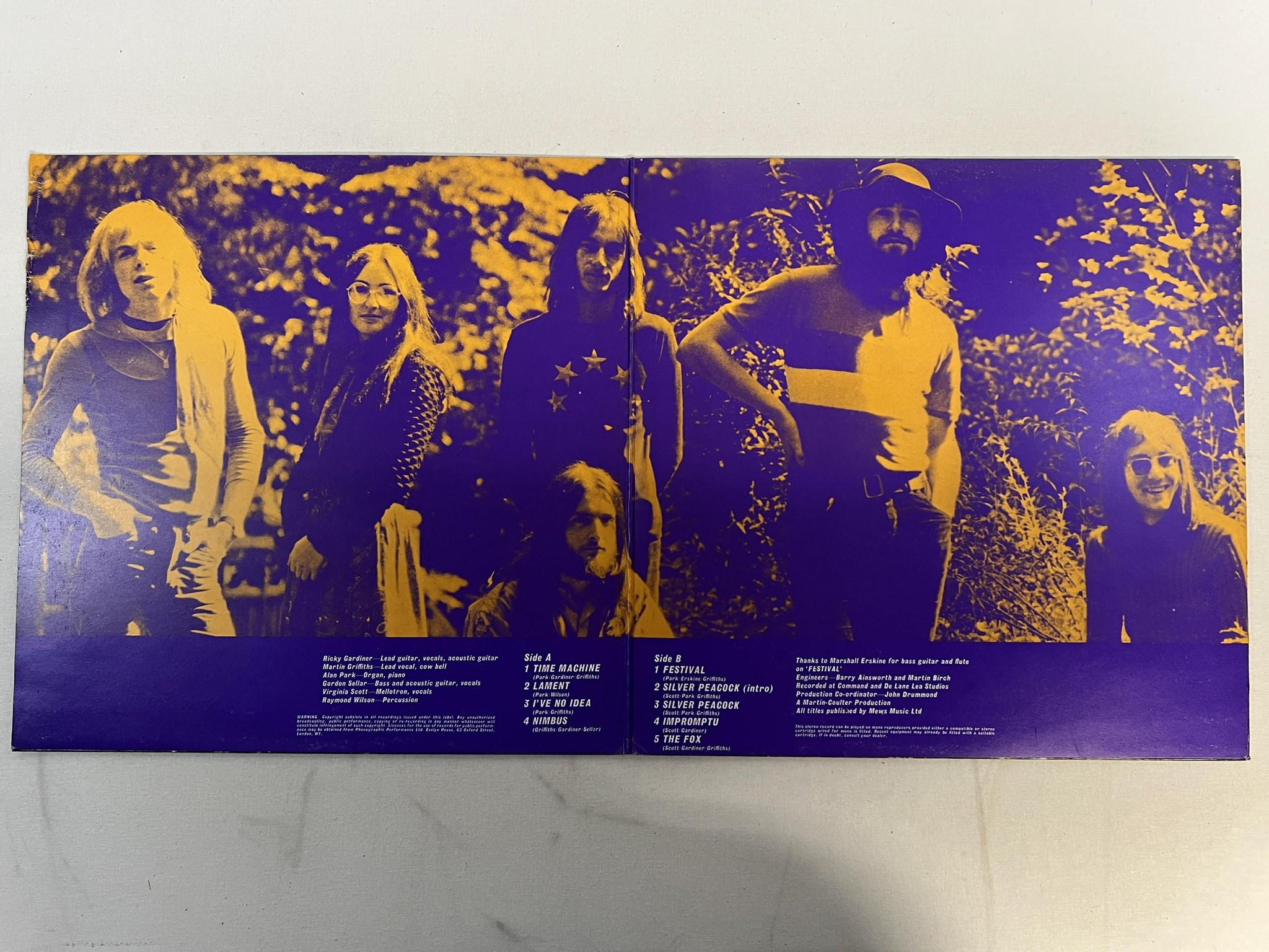 Omslagsbild för skivan BEGGARS BANQUET waters of change LP -71 UK VERTIGO 6360 054