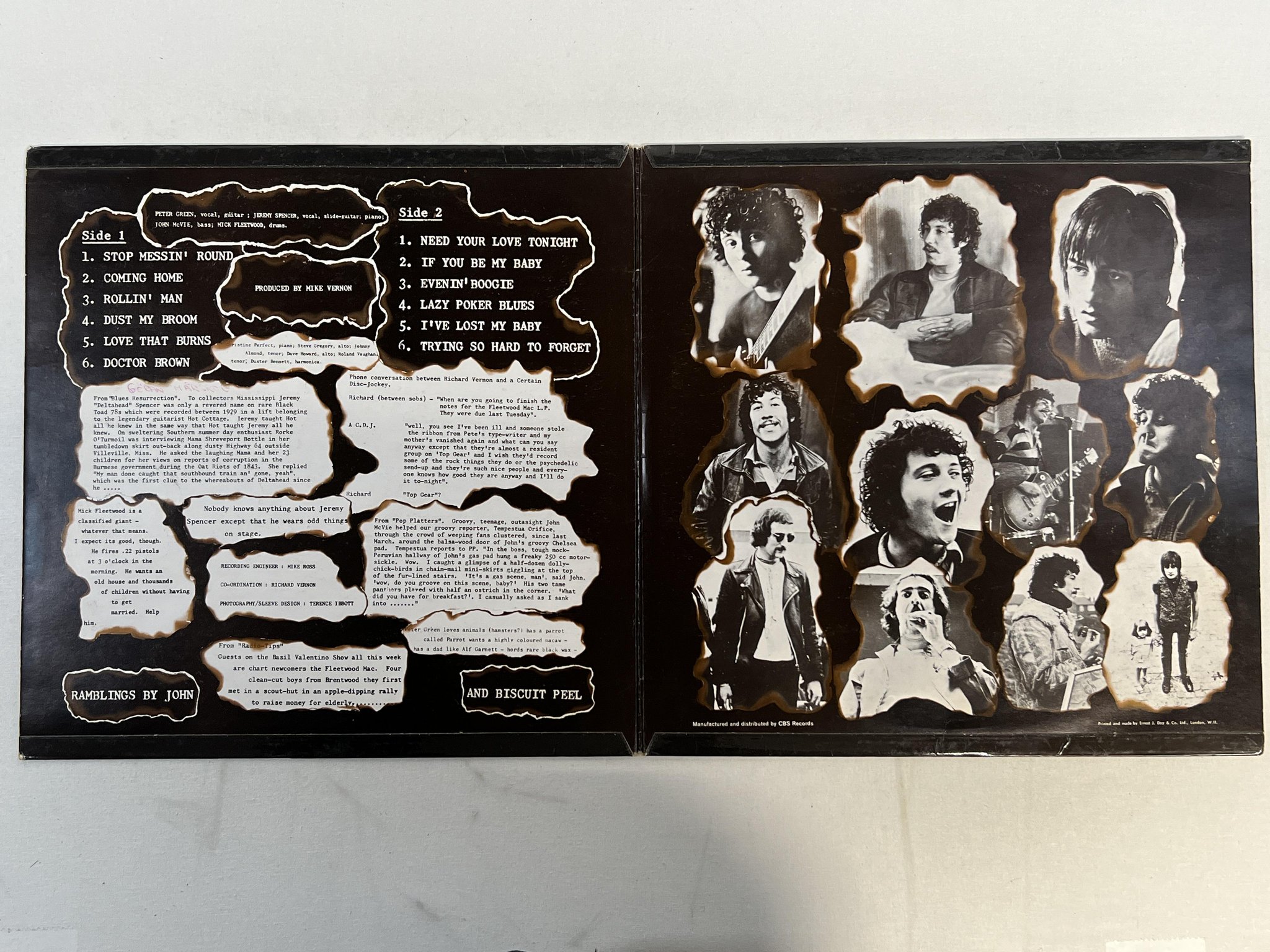 Omslagsbild för skivan FLEETWOOD MAC Mr Wonderful LP -68 UK BLUE HORIZON S 7-63205