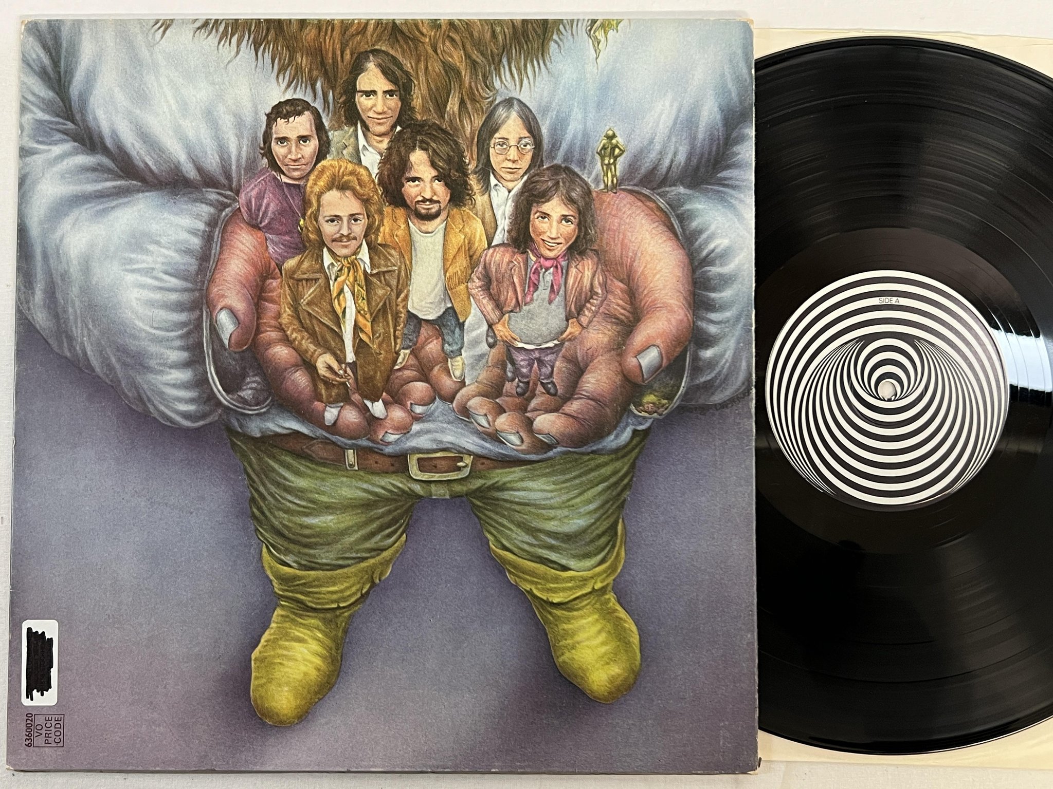 Omslagsbild för skivan GENTLE GIANT s/t LP -70 UK VERTIGO 6360 020