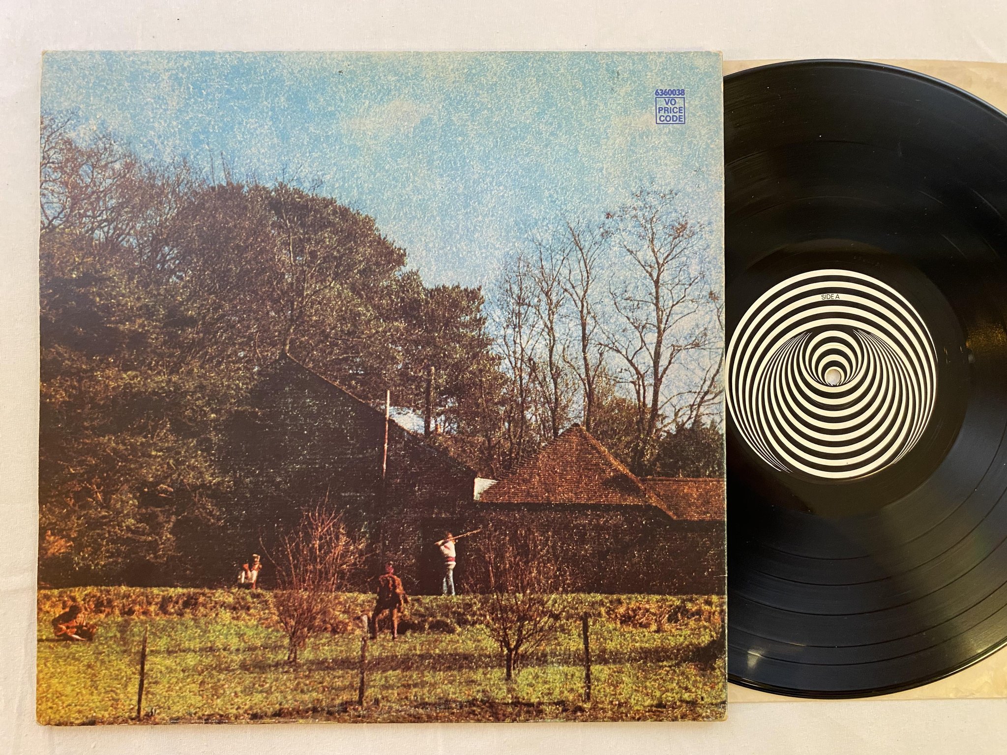 Omslagsbild för skivan DADDY LONGLEGS oakdown farm LP -71 UK VERTIGO 6360038