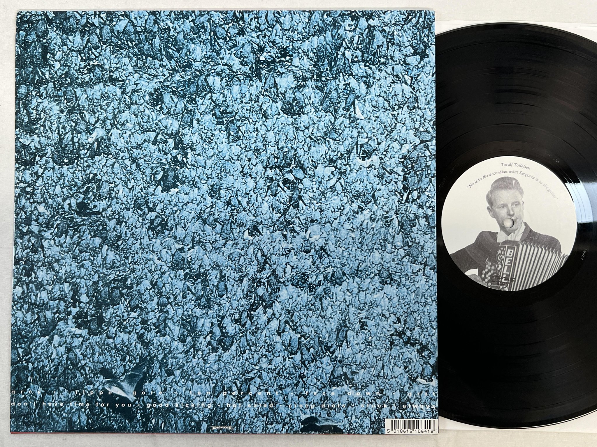 Omslagsbild för skivan FUDGE TUNNEL Creep Diets LP -92 earache MOSH 64 sludge metal