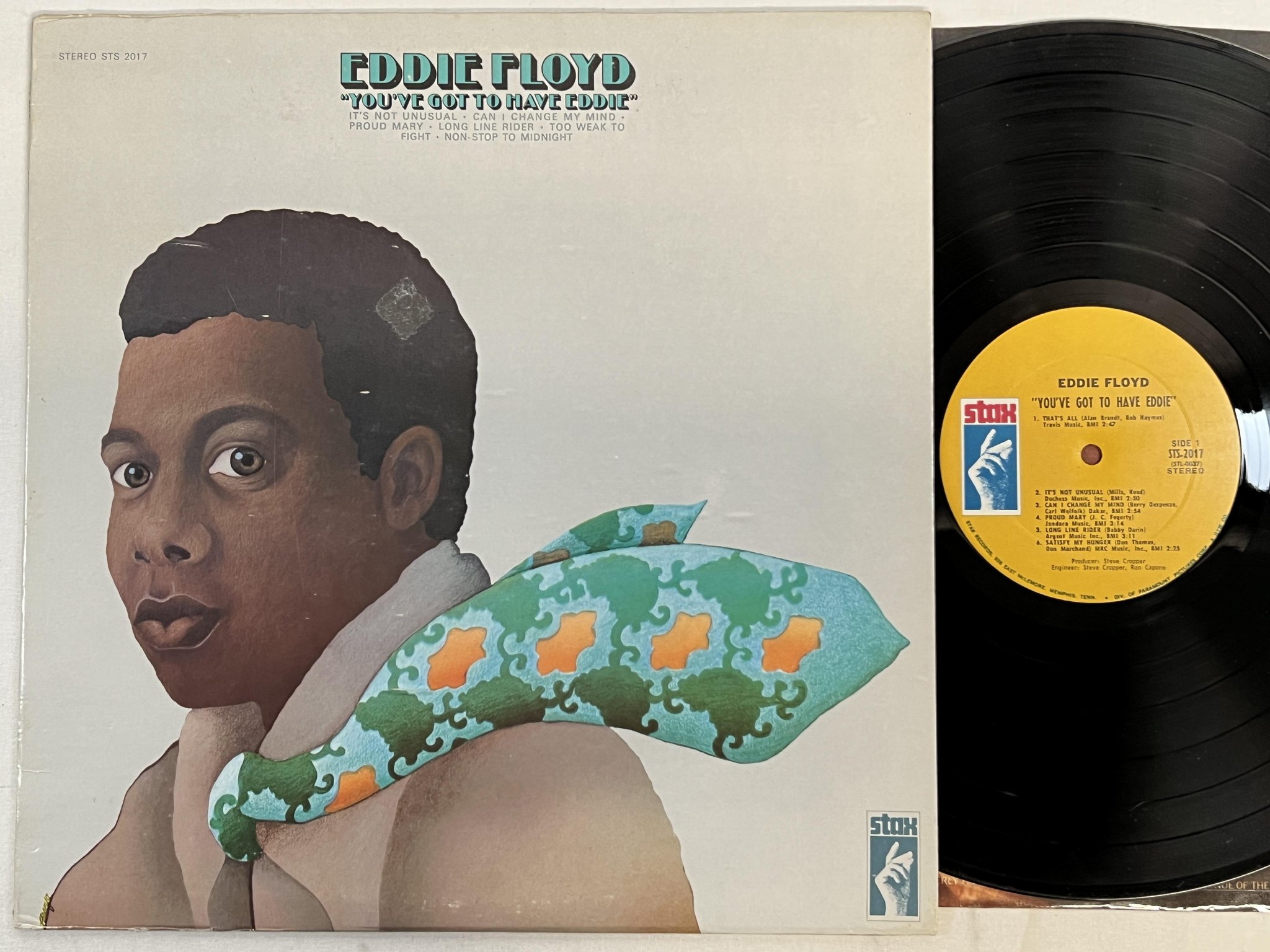 Omslagsbild för skivan EDDIE FLOYD you've got to have Eddie LP -69 US STAX STS 2017