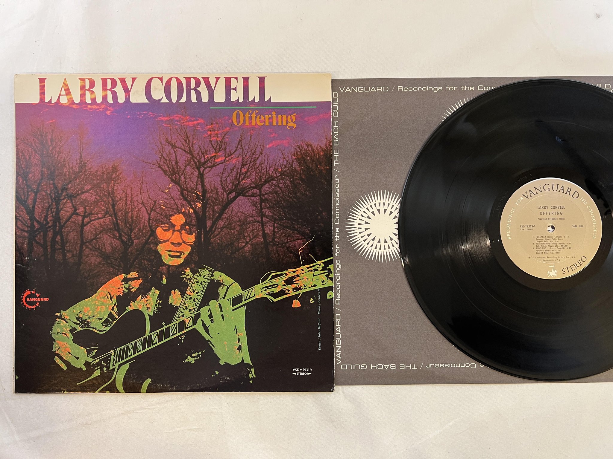 Omslagsbild för skivan LARRY CORYELL offering LP -72 US VANGUARD VSD 79319