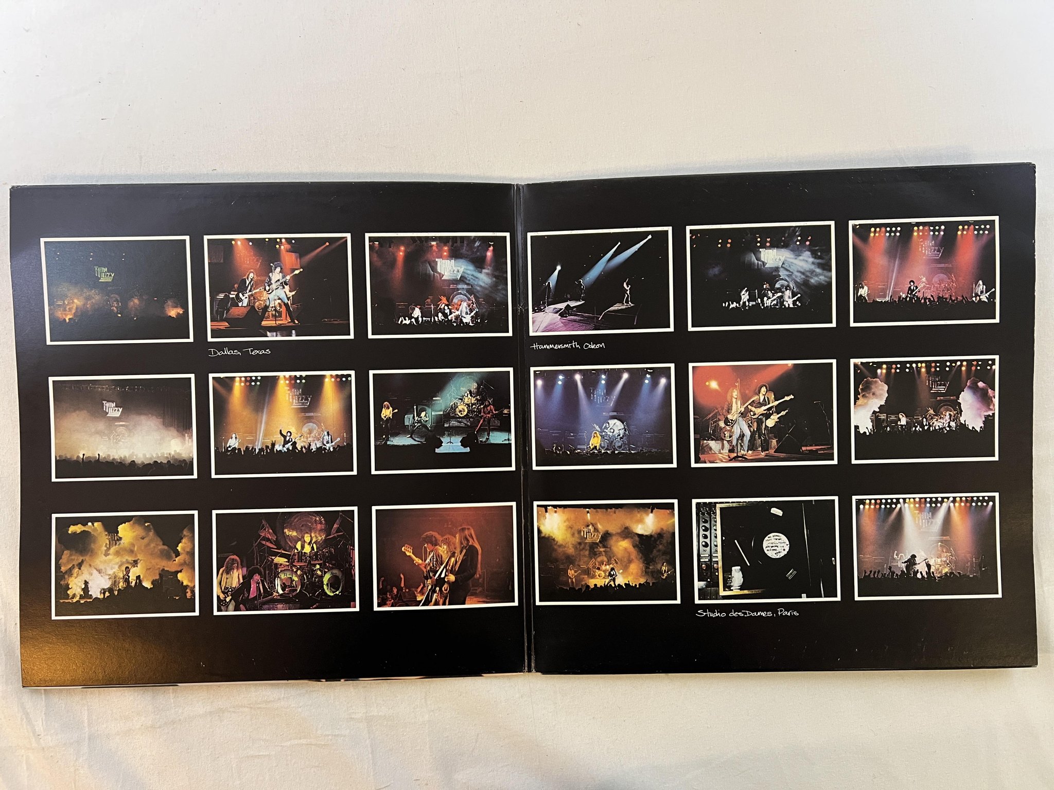 Omslagsbild för skivan THIN LIZZY live and dangerous 2xLP -78 ncb VERTIGO 6641810