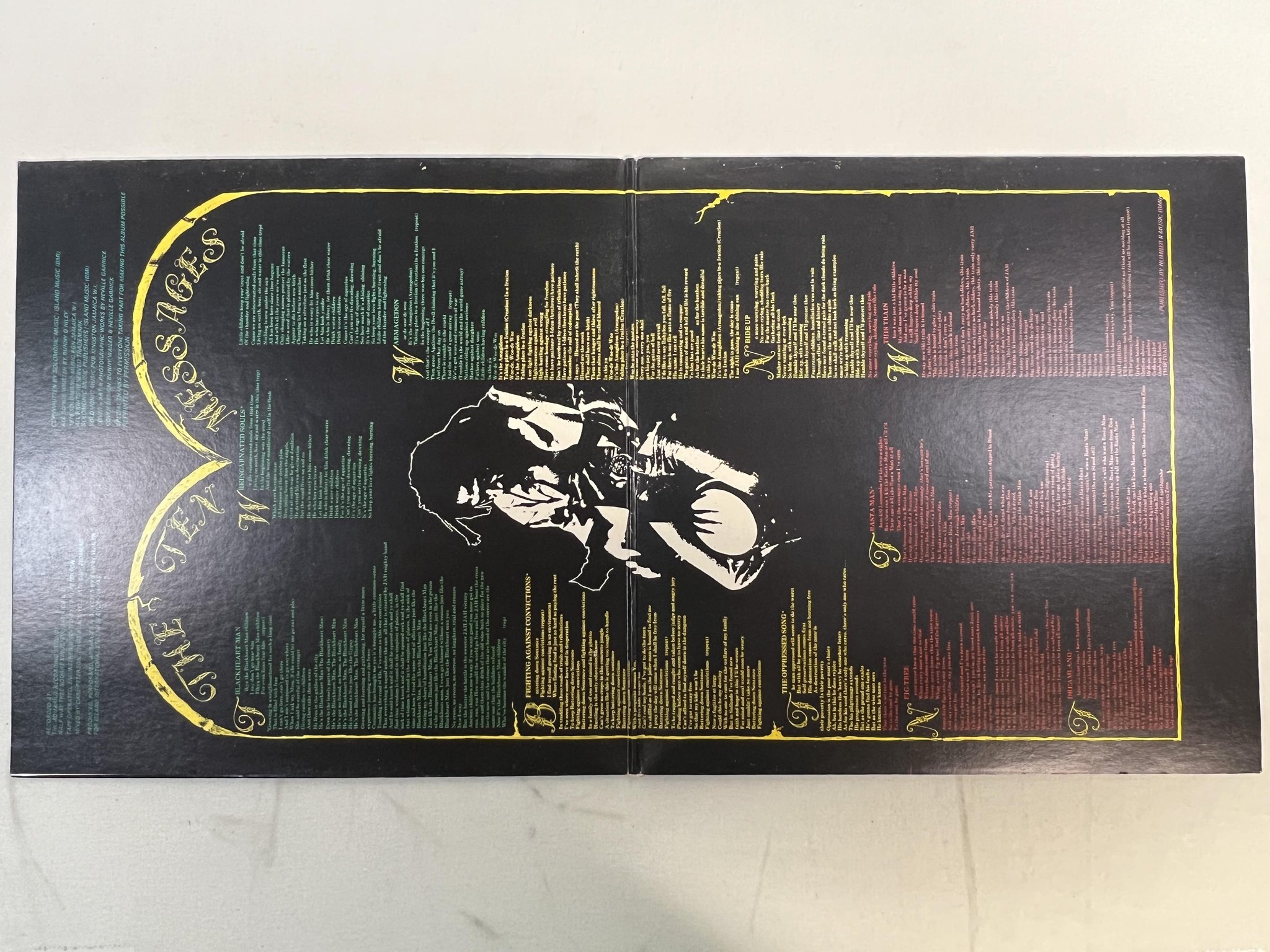 Omslagsbild för skivan BUNNY WAILER blackheart man LP -76 US ISLAND ILPS 9415