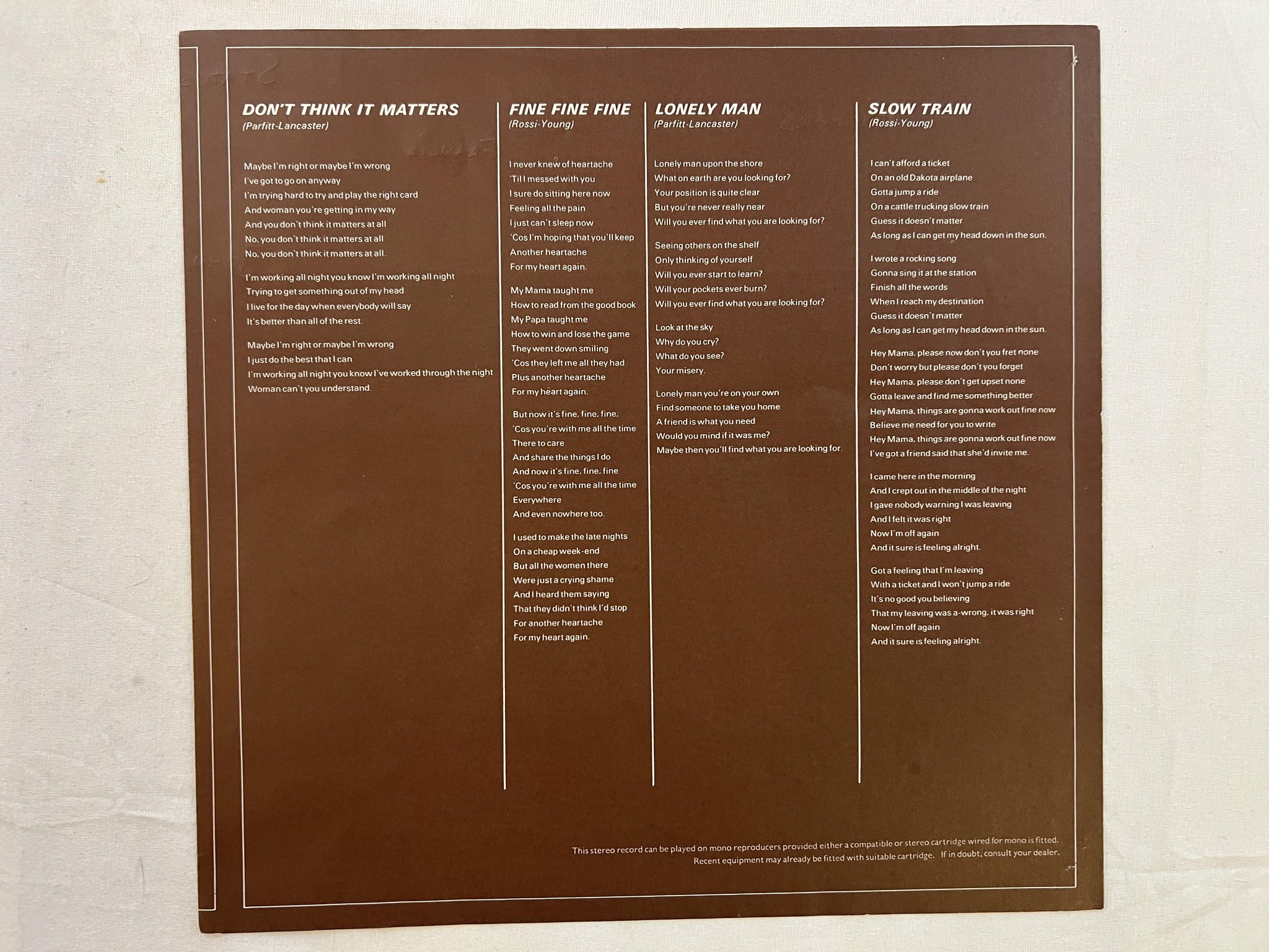 Omslagsbild för skivan STATUS QUO quo LP -74 UK VERTIGO 9102 001