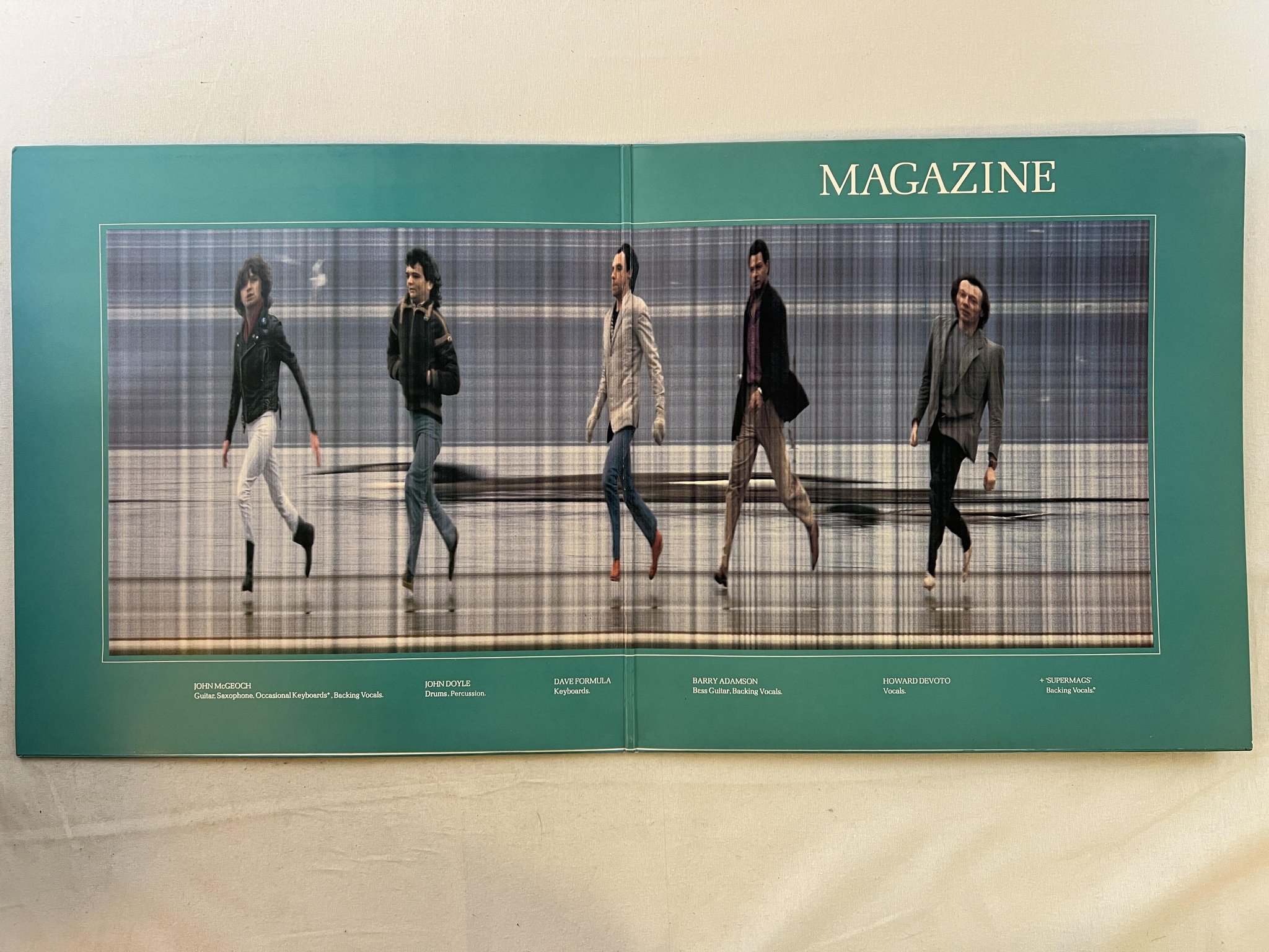 Omslagsbild för skivan MAGAZINE secondhand daylight LP -79 UK VIRIGN OVED 84