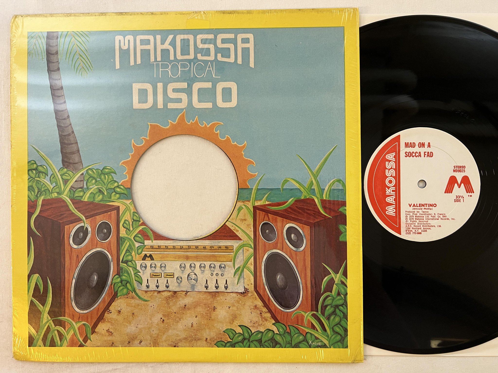 Omslagsbild för skivan BRO VALENTINO stay up Zimbabwe 12" -79 US MAKOSSA ** massive afrobeat disco **