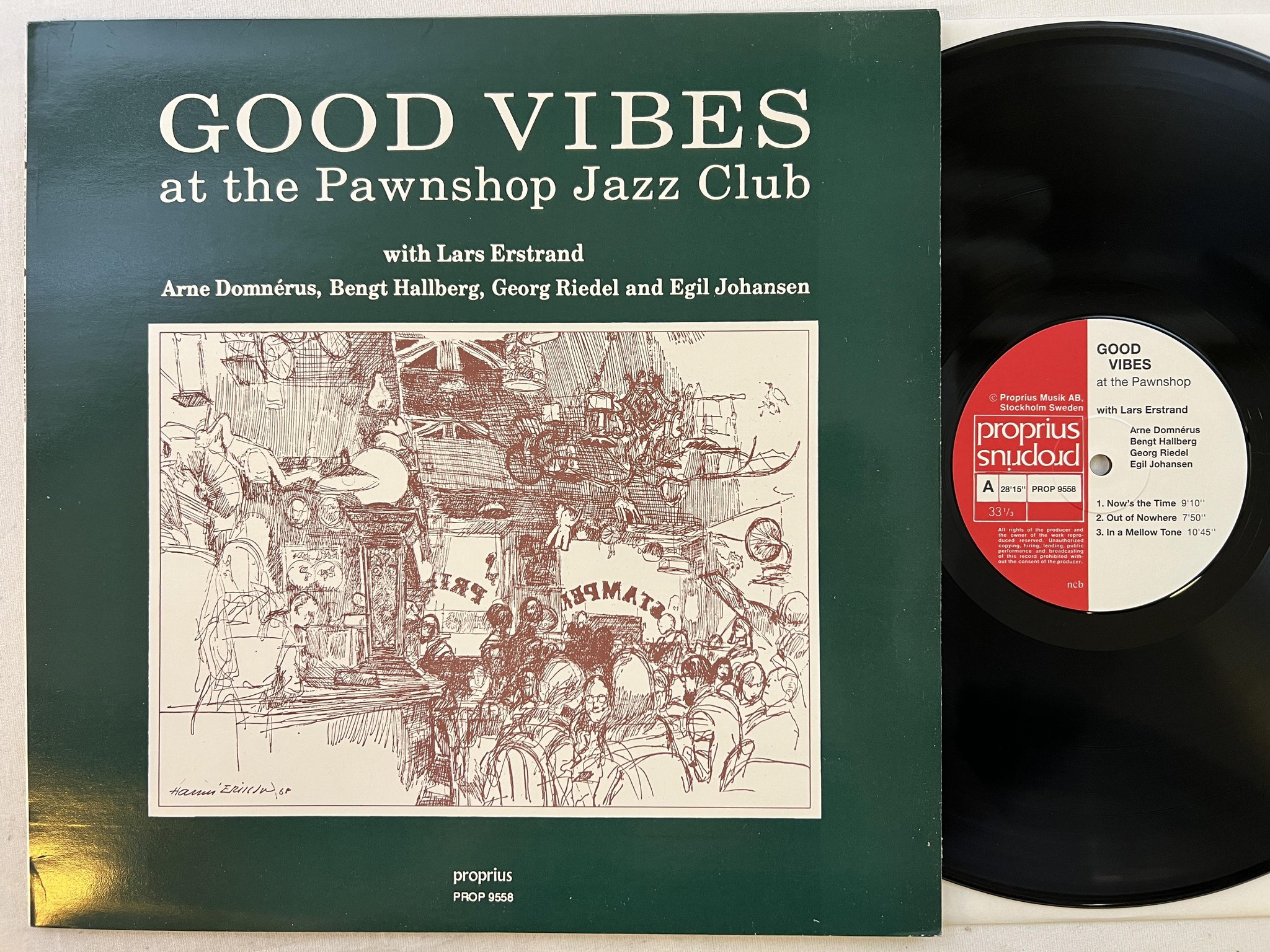 Omslagsbild för skivan Good vibes at the pawnshop vol 3 LP -91 PROPRIUS PROP 9558 ** audiophile **