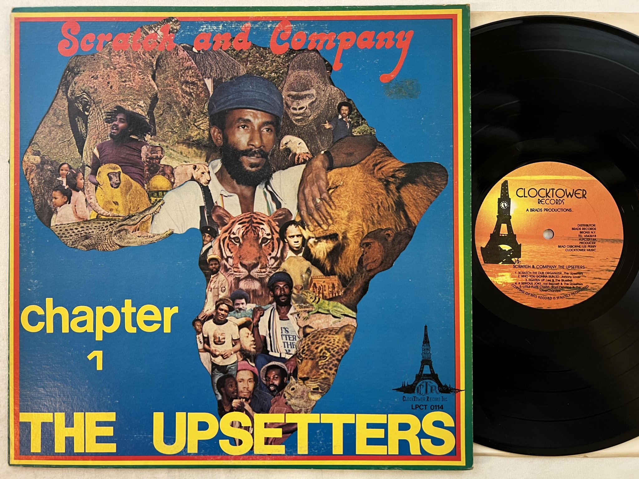 Omslagsbild för skivan V/A Scratch And Company - Chapter 1 The Upsetters LP -81 US roots & reggae