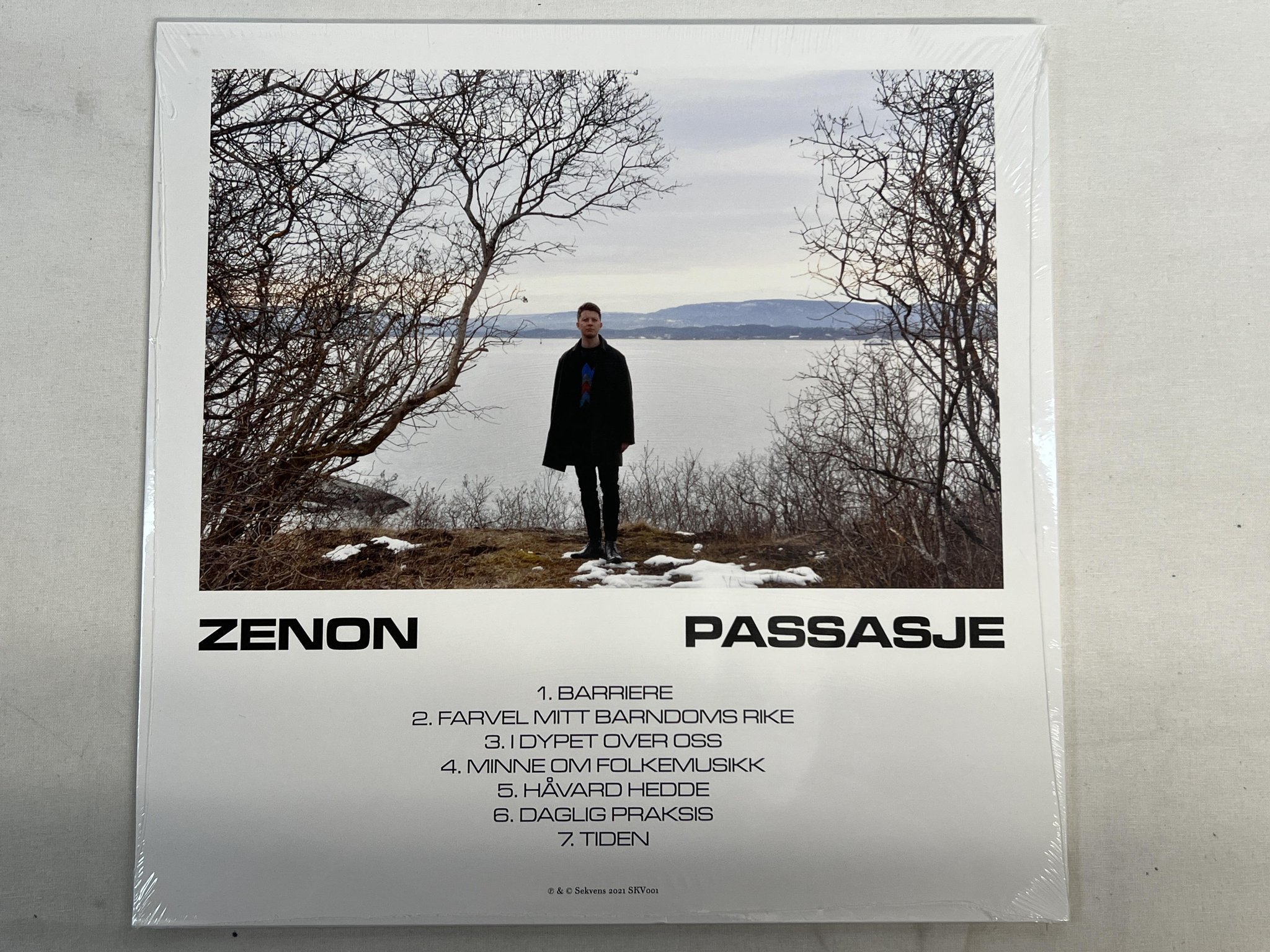 Omslagsbild för skivan ZENON Passasje LP 2021 Norway SEKVENS SKV001 jazz psych ** SEALED **