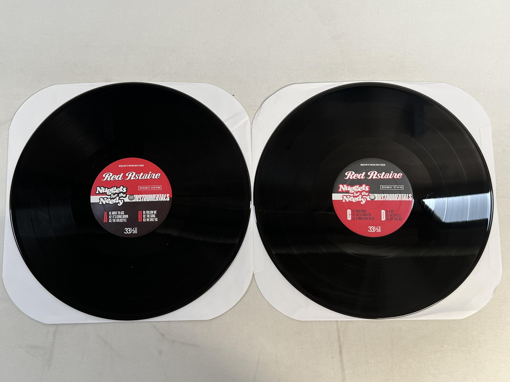 Omslagsbild för skivan RED ASTAIRE Nuggets For The Needy Instrumentals 2xLP HOUSE OF GODIS HGLP 05