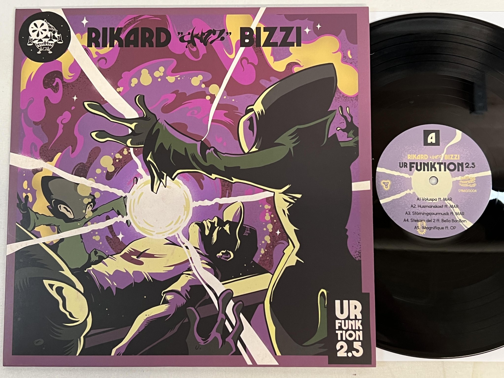 Omslagsbild för skivan RIKARD SKIZZ BIZZ Ur Funktion 2.5 LP 2018 Swe S9MG0004
