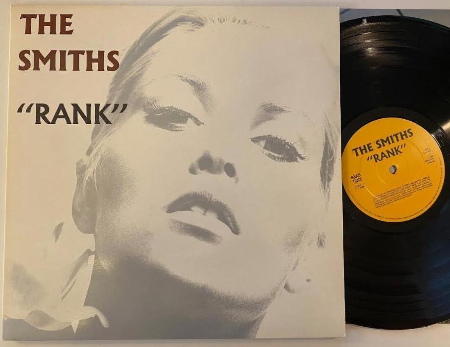 Omslagsbild för skivan THE SMITHS rank LP -88 UK ROUGH TRADE ROUGH 126
