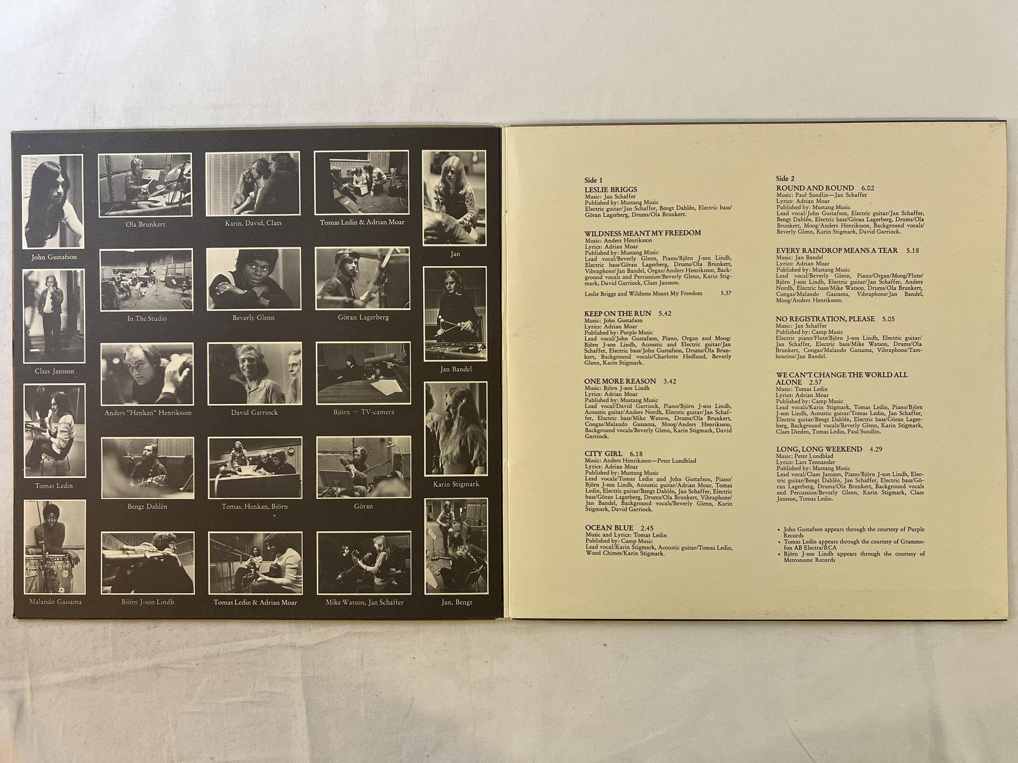 Omslagsbild för skivan BALTIK s/t LP -73 Swe CBS S 65581