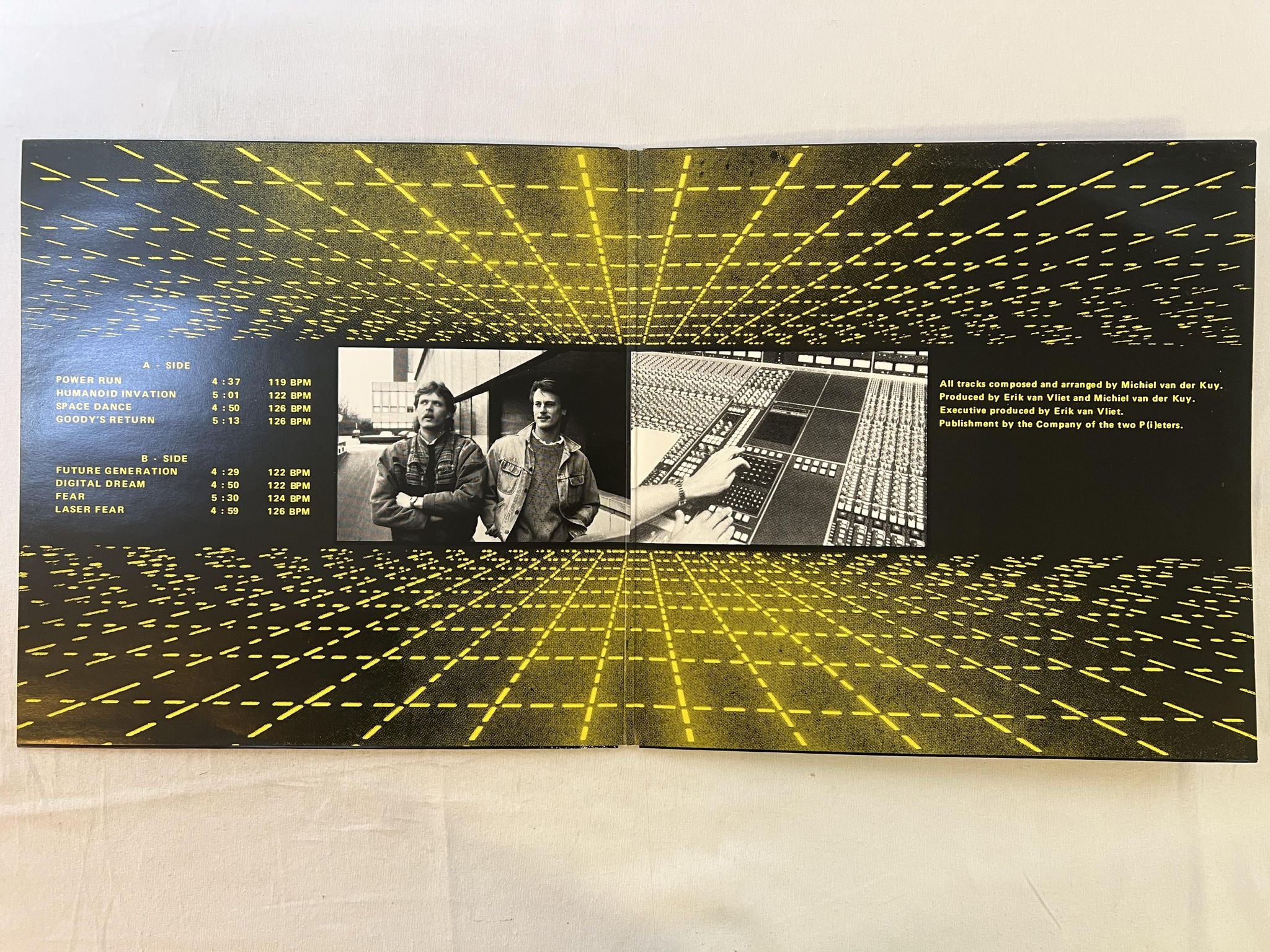 Omslagsbild för skivan LASER DANCE future generation LP -87 BEAT BOX BB 9032