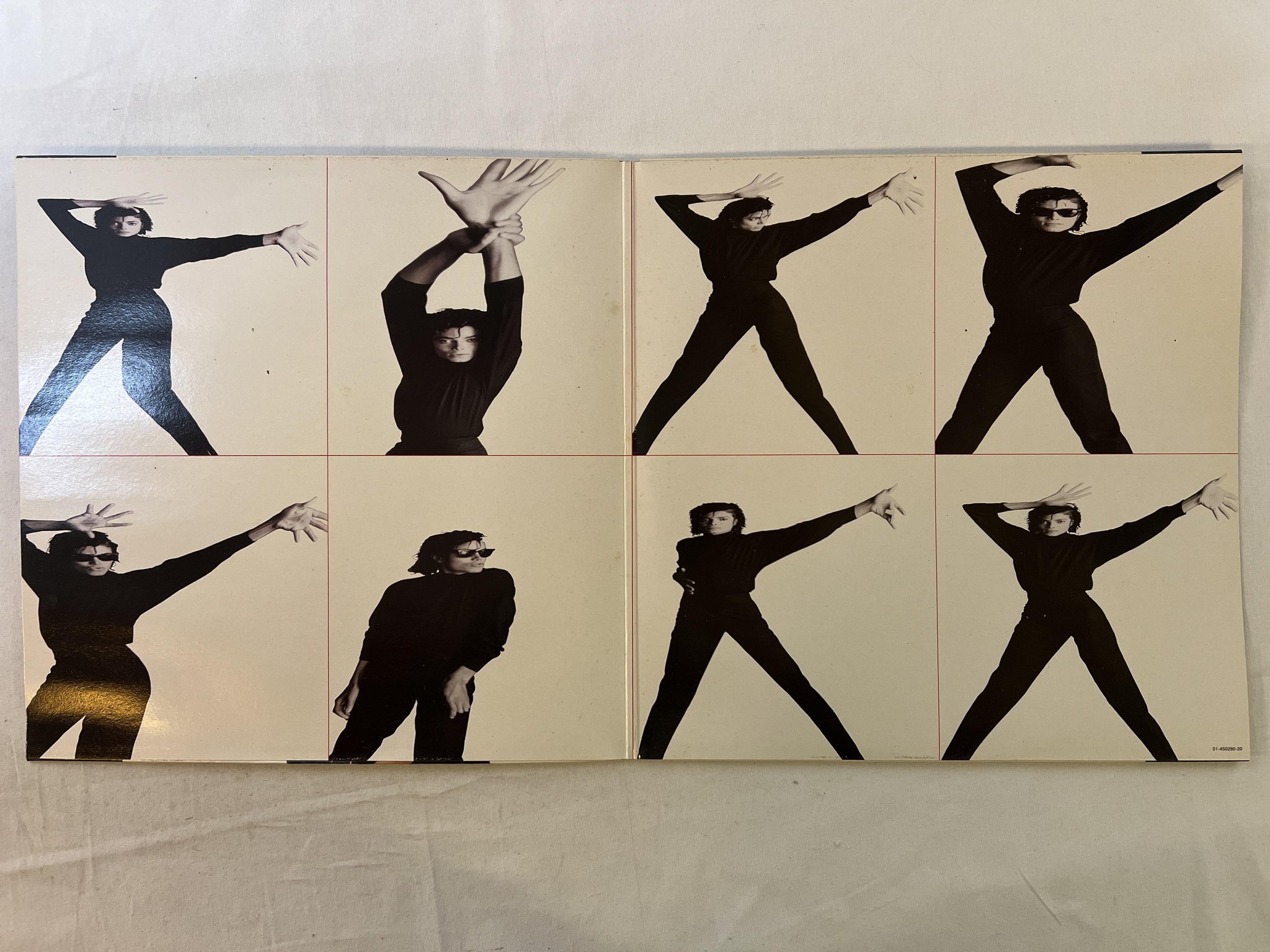 Omslagsbild för skivan MICHAEL JACKSON bad LP -87 EPIC EPC 4502901