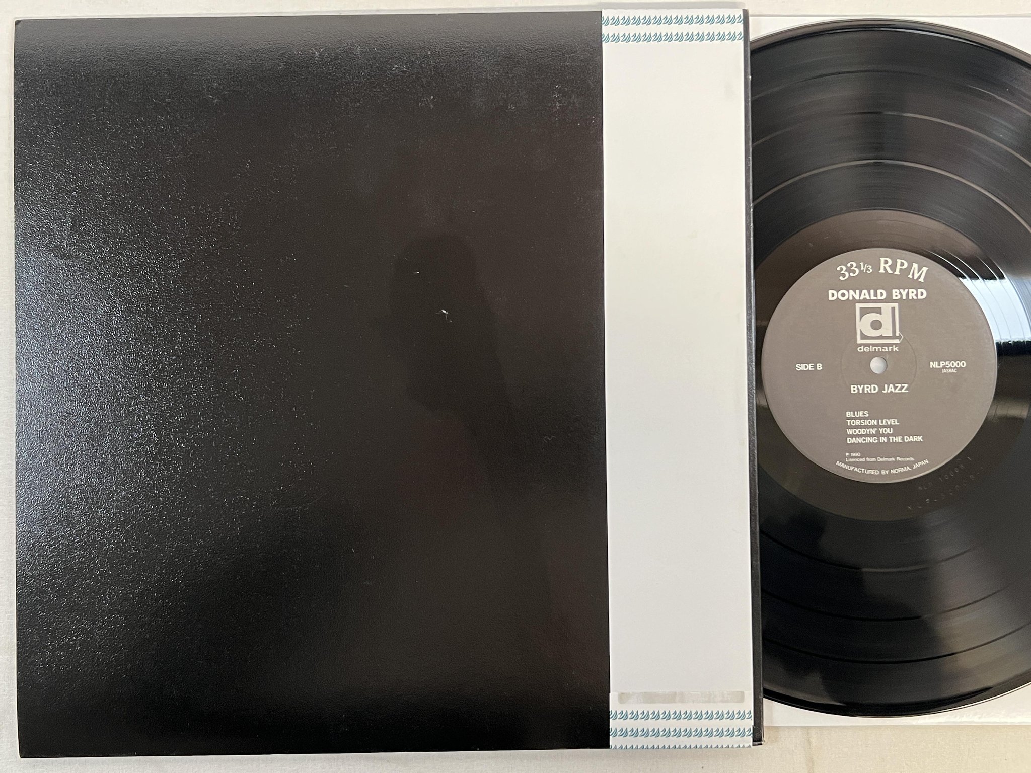 Omslagsbild för skivan DONALD BYRD Byrd Jazz LP re Japan NORMA NLP5000