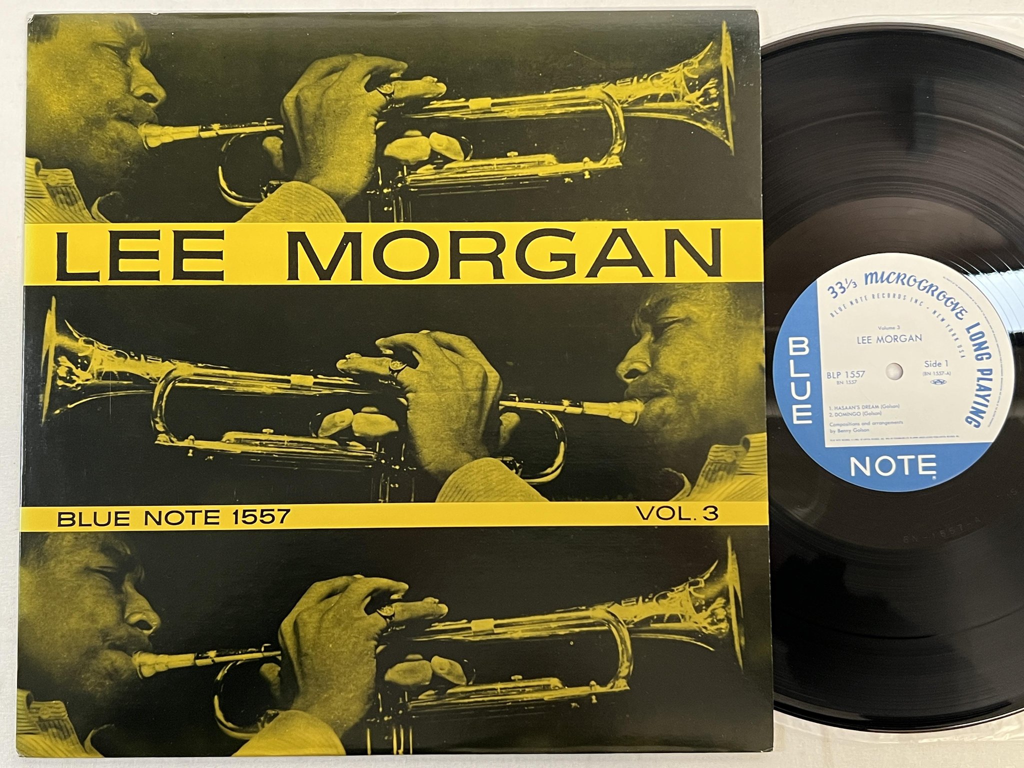 Omslagsbild för skivan LEE MORGAN VOL 3 LP Japan BLUE NOTE BLP 1557