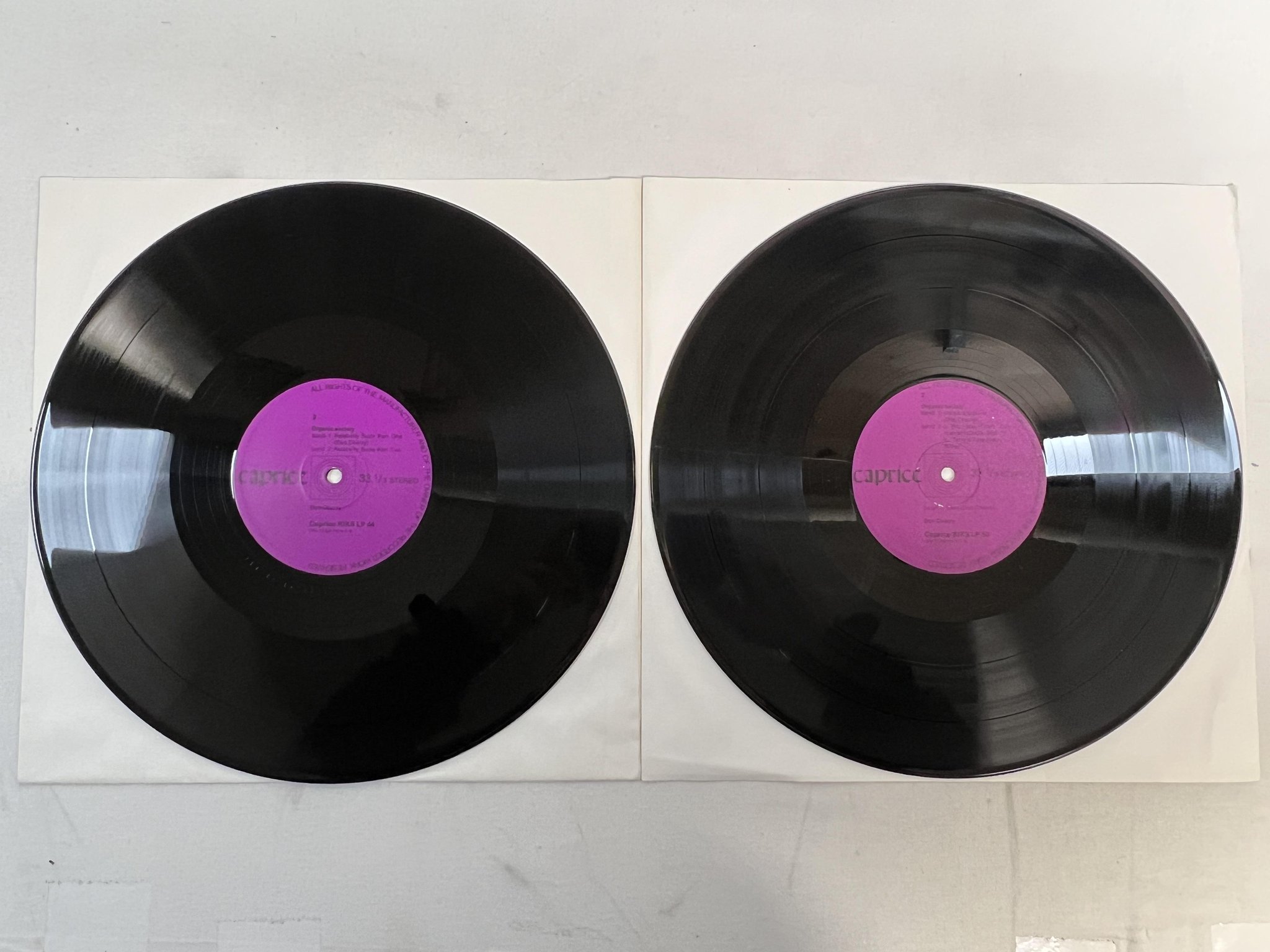 Omslagsbild för skivan DON CHERRY organic society 2xLP -73 Swe CAPRICE RIKS DLP 1 *** R A R E ***