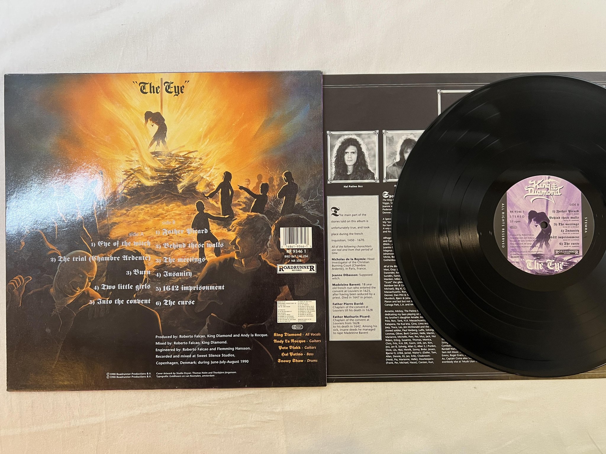 Omslagsbild för skivan KING DIAMOND the eye LP -90 ROADRUNNER RR 9346 1