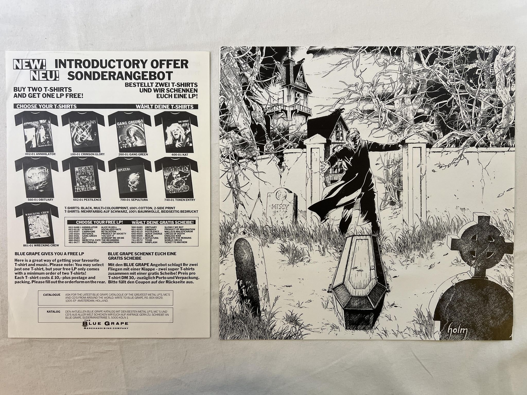 Omslagsbild för skivan KING DIAMOND conspiracy LP -89 ROADRUNNER RR 9461 1