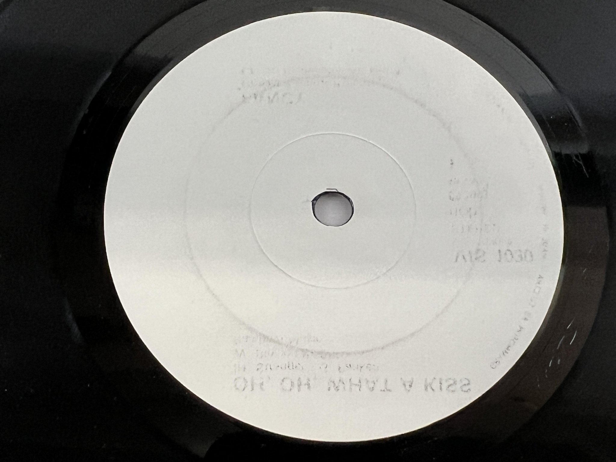 Omslagsbild för skivan EUROPE Lyin' Eyes 7" Swe -84 HOT RECORDS HOTS 8312 *** ultra rare test press ***