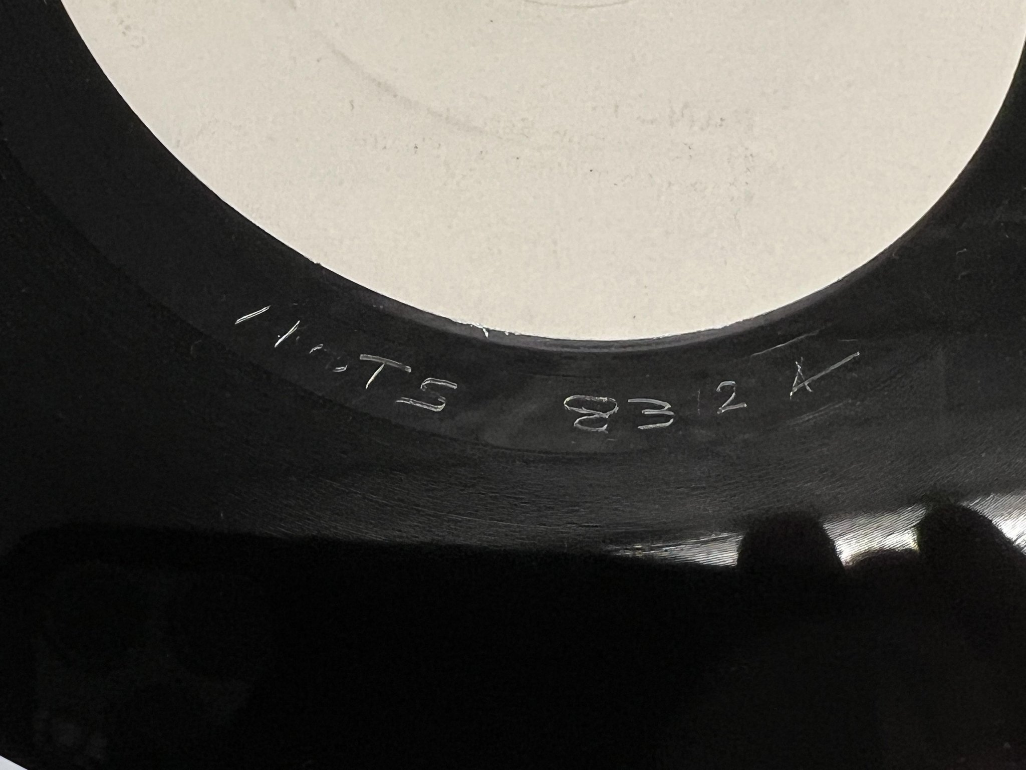 Omslagsbild för skivan EUROPE Lyin' Eyes 7" Swe -84 HOT RECORDS HOTS 8312 *** ultra rare test press ***