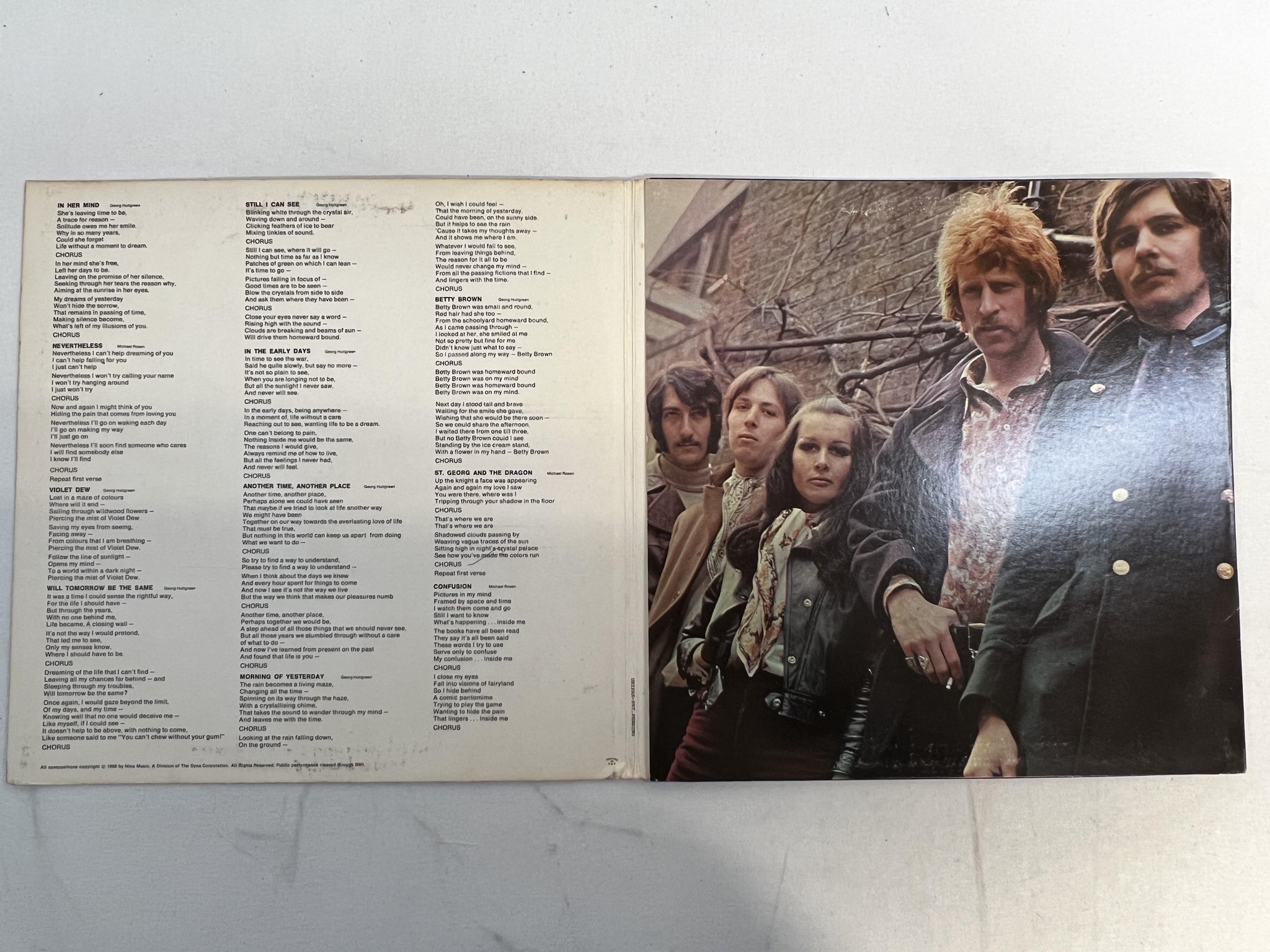 Omslagsbild för skivan ECLECTION s/t LP -68 US ELEKTRA EKS-74023 psych / folk