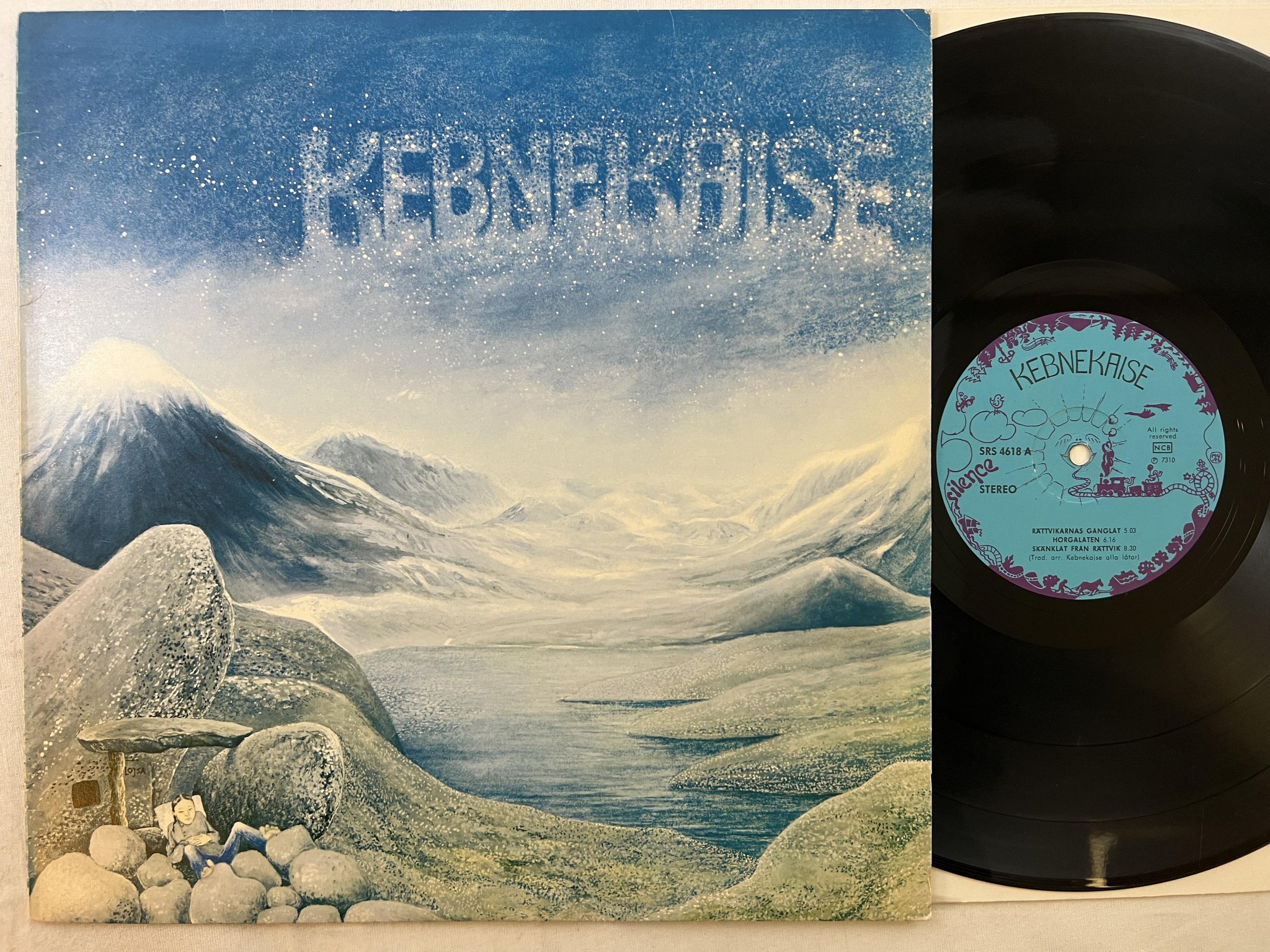 Omslagsbild för skivan KEBNEKAISE II LP -73 Swe SILENCE SRS 4618