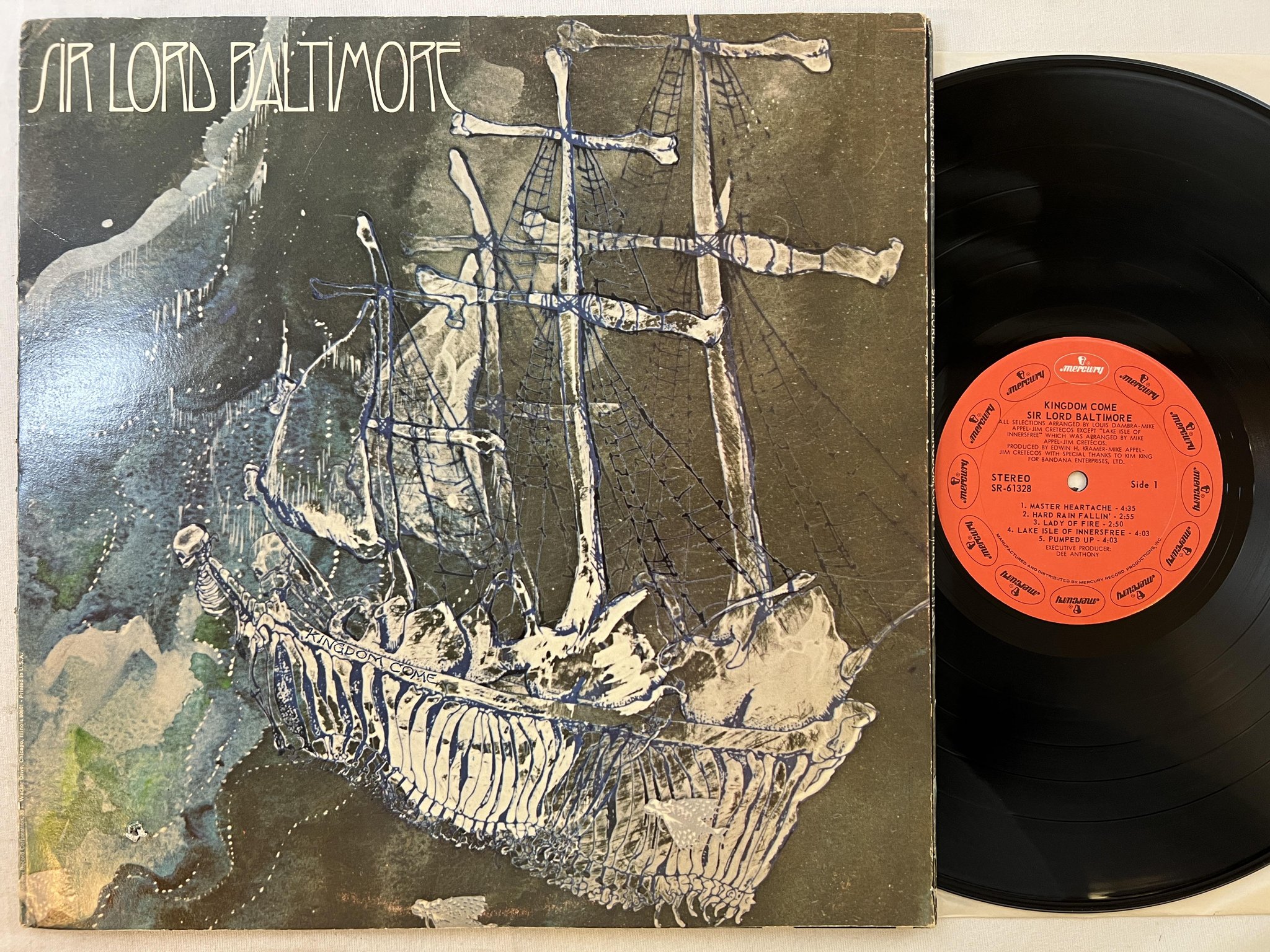 Omslagsbild för skivan SIR LORD BALTIMORE Kingdom Come LP -70 US MERCURY SR 61328