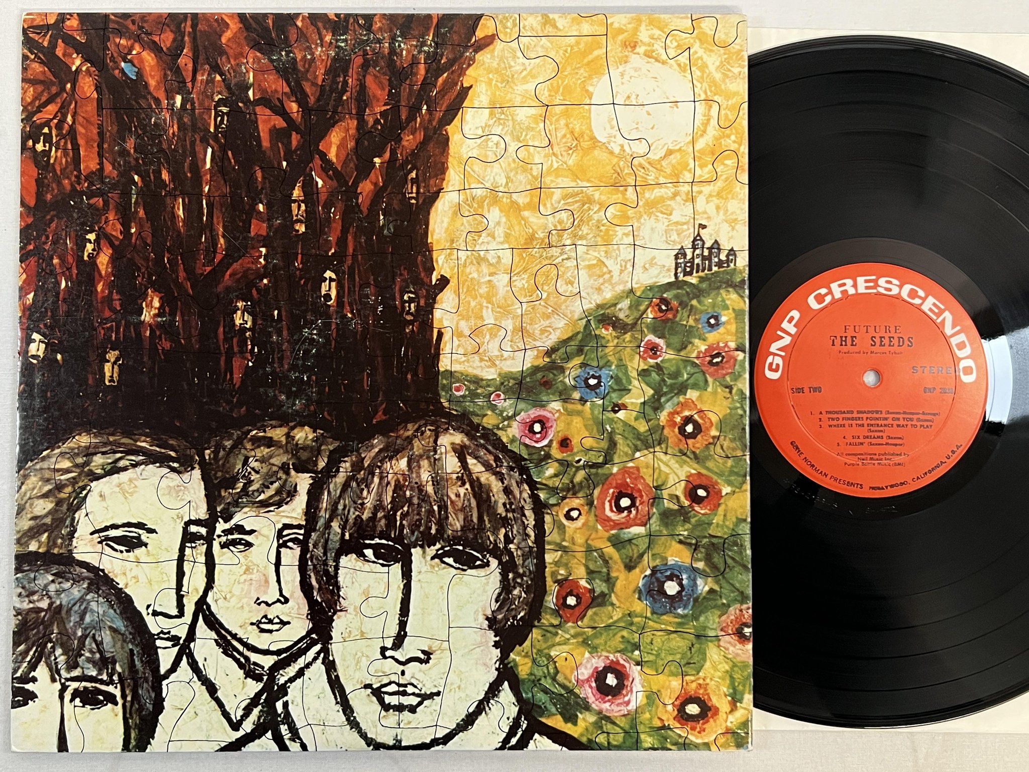 Omslagsbild för skivan THE SEEDS future LP -67 US GNP CRESCENDO GNP 2038 ** psysch / garage **