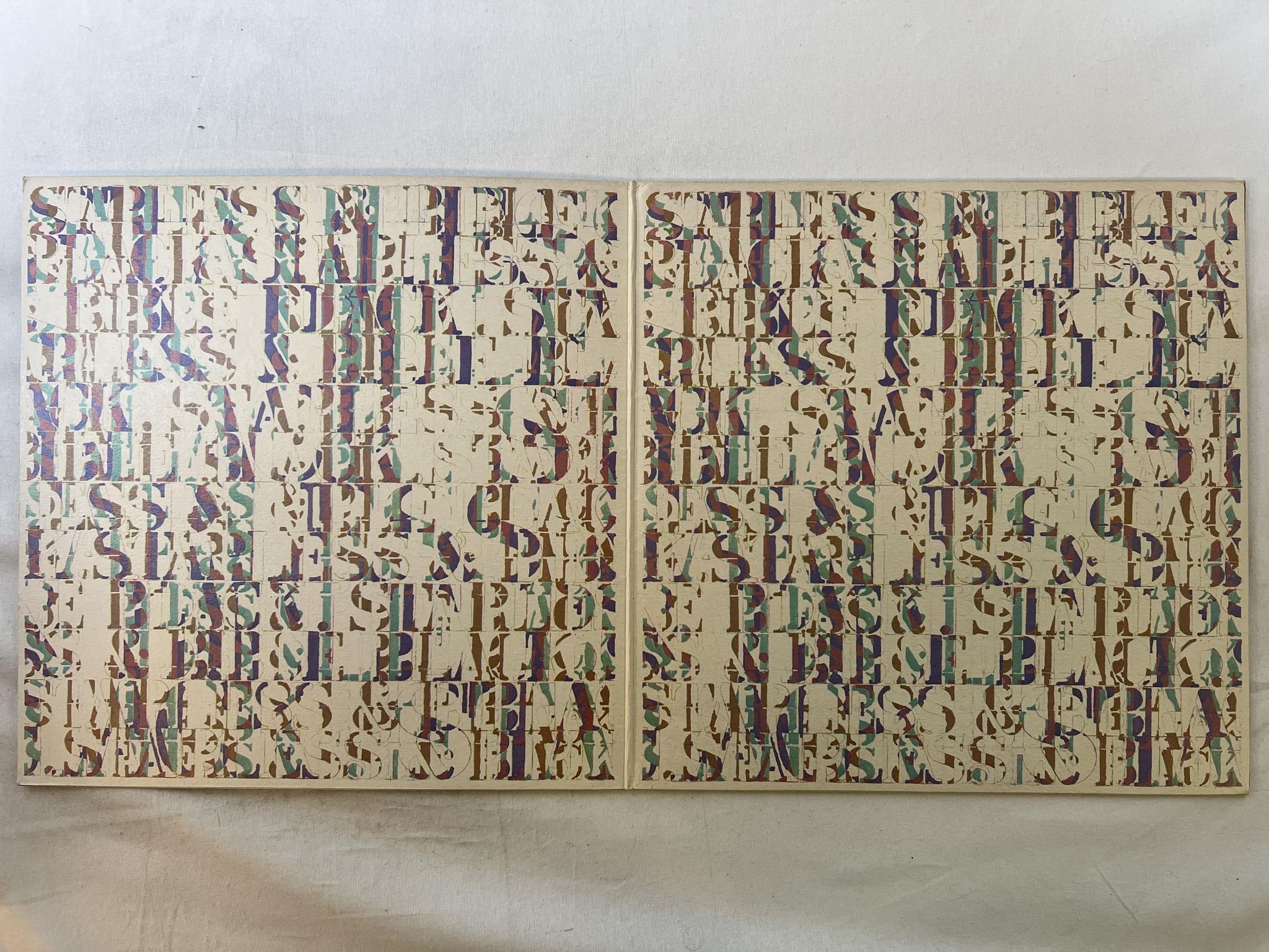 Omslagsbild för skivan KING CRIMSON starless and bible black LP -74 UK ISLAND ILPS 9275