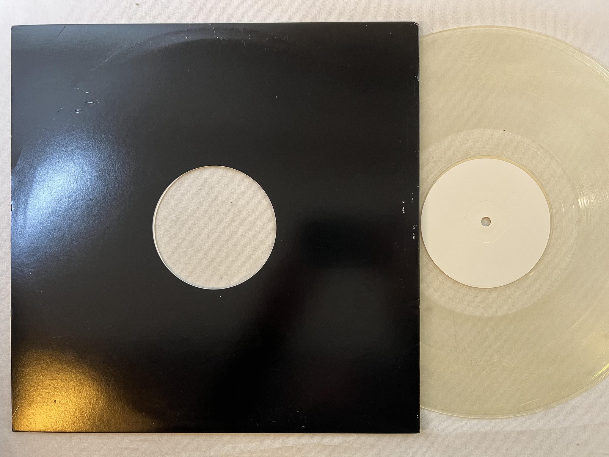 Omslagsbild för skivan KEN gatuslang 12"single -98 EMI promo PRO 4216 ** CLEAR VINYL **