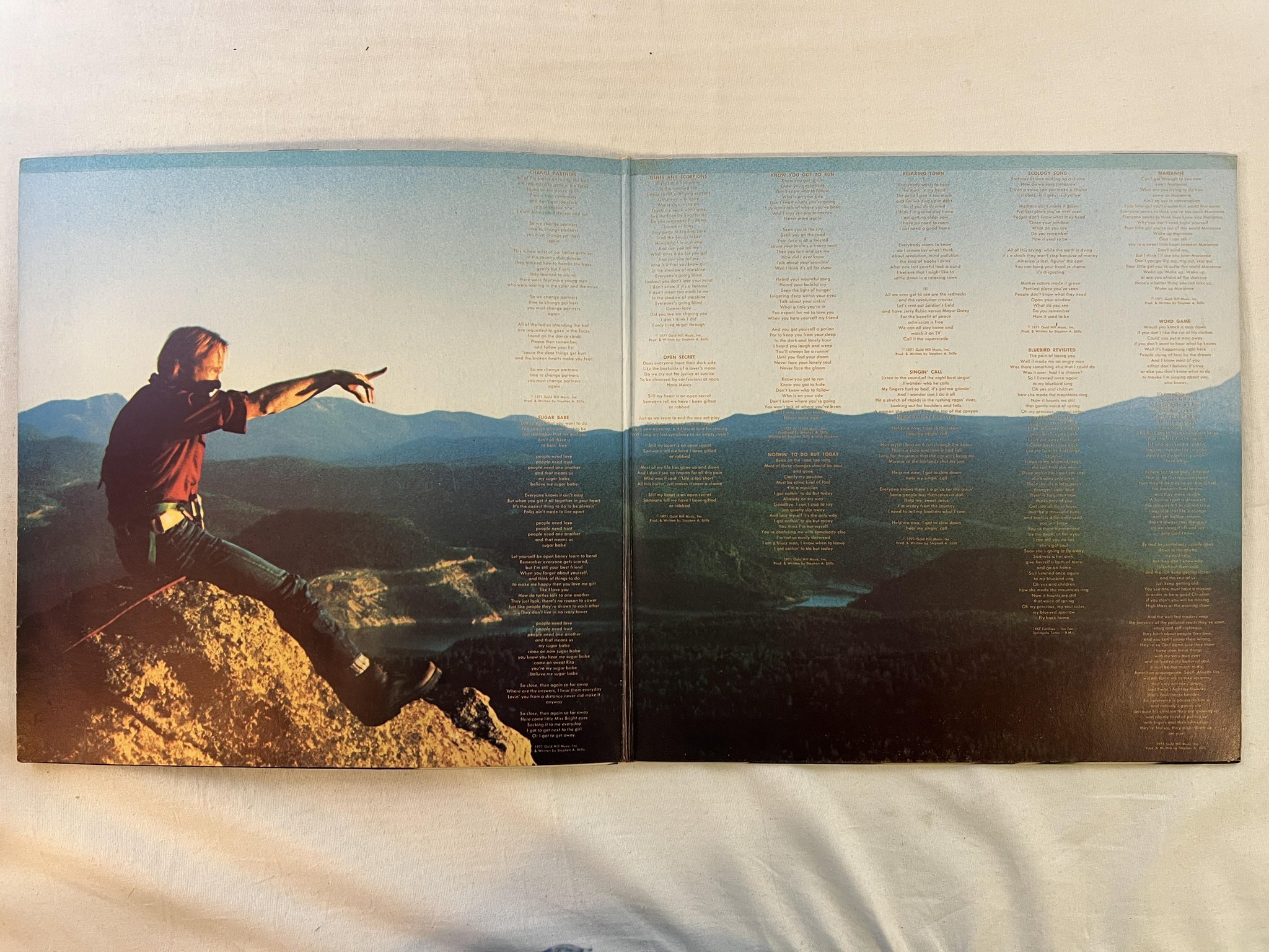 Omslagsbild för skivan STEPHEN STILLS 2 LP -71 Fra ATLANTIC 50007