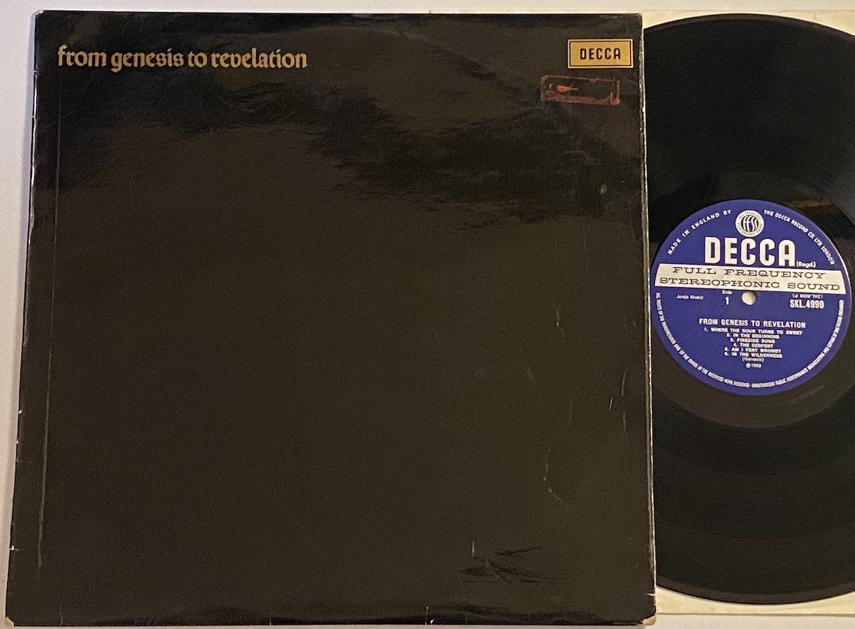 Omslagsbild för skivan GENESIS from genesis to revelation LP -69 UK DECCA SKL 4990 ** mega rare **