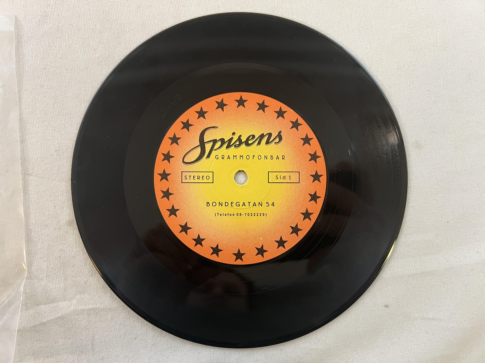 Omslagsbild för skivan WEEPING WILLOWS Blue Velvet 7" single sided -96 AUDIODISC AB