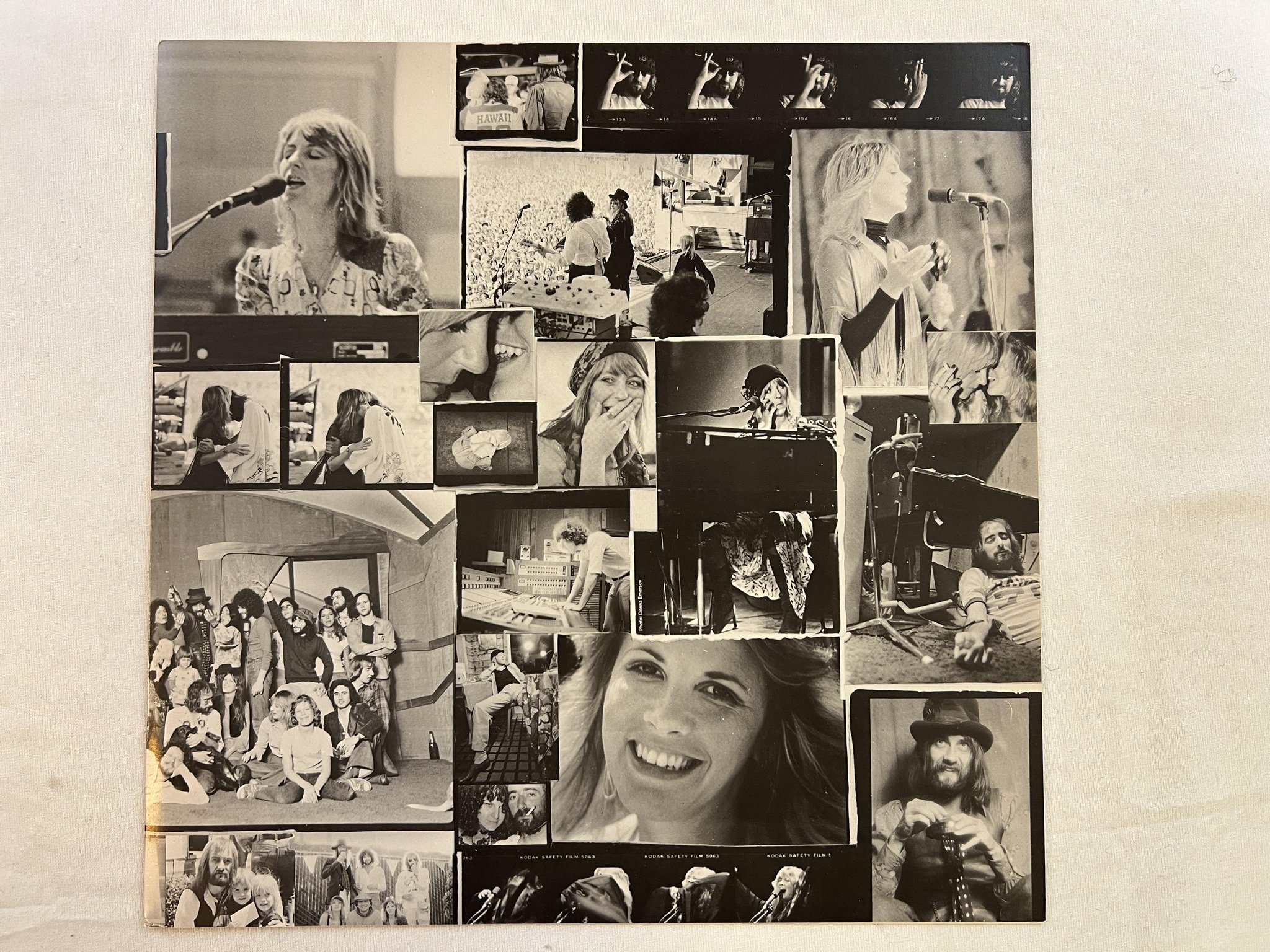 Omslagsbild för skivan FLEETWOOD MAC rumours LP -77 Ger WARNER BROS K 56344