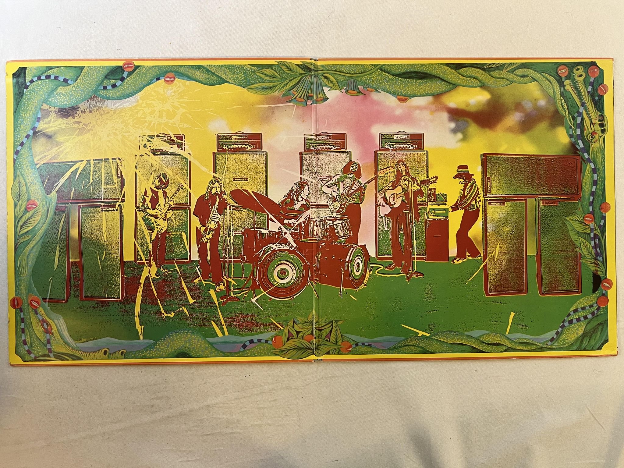 Omslagsbild för skivan HAWKWIND s/t LP -70 UK LIBERTY LBS 83348 ** SPACE ROCK **