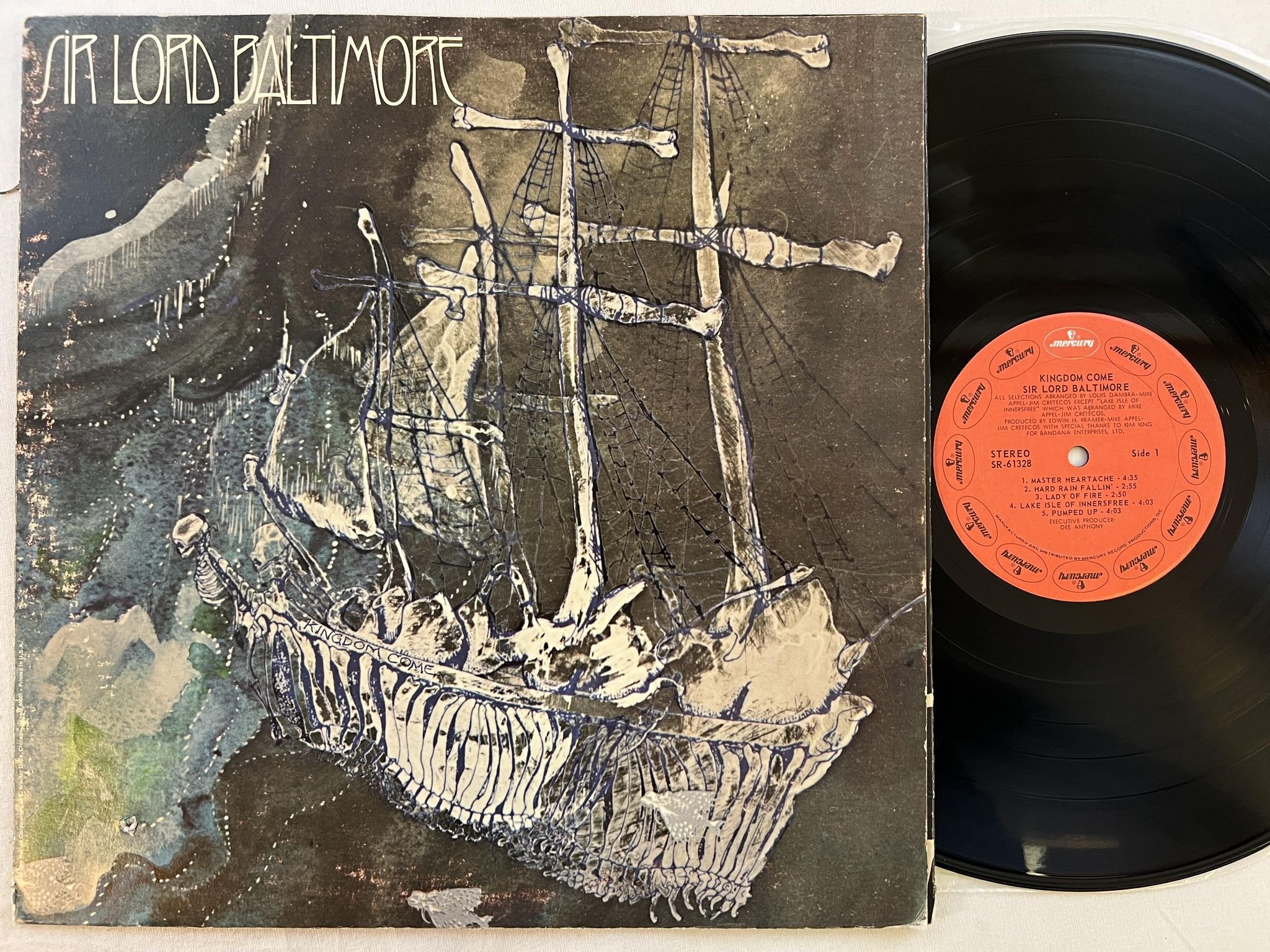 Omslagsbild för skivan SIR LORD BALTIMORE kingdom come LP -70 US MERCURY SR 61328