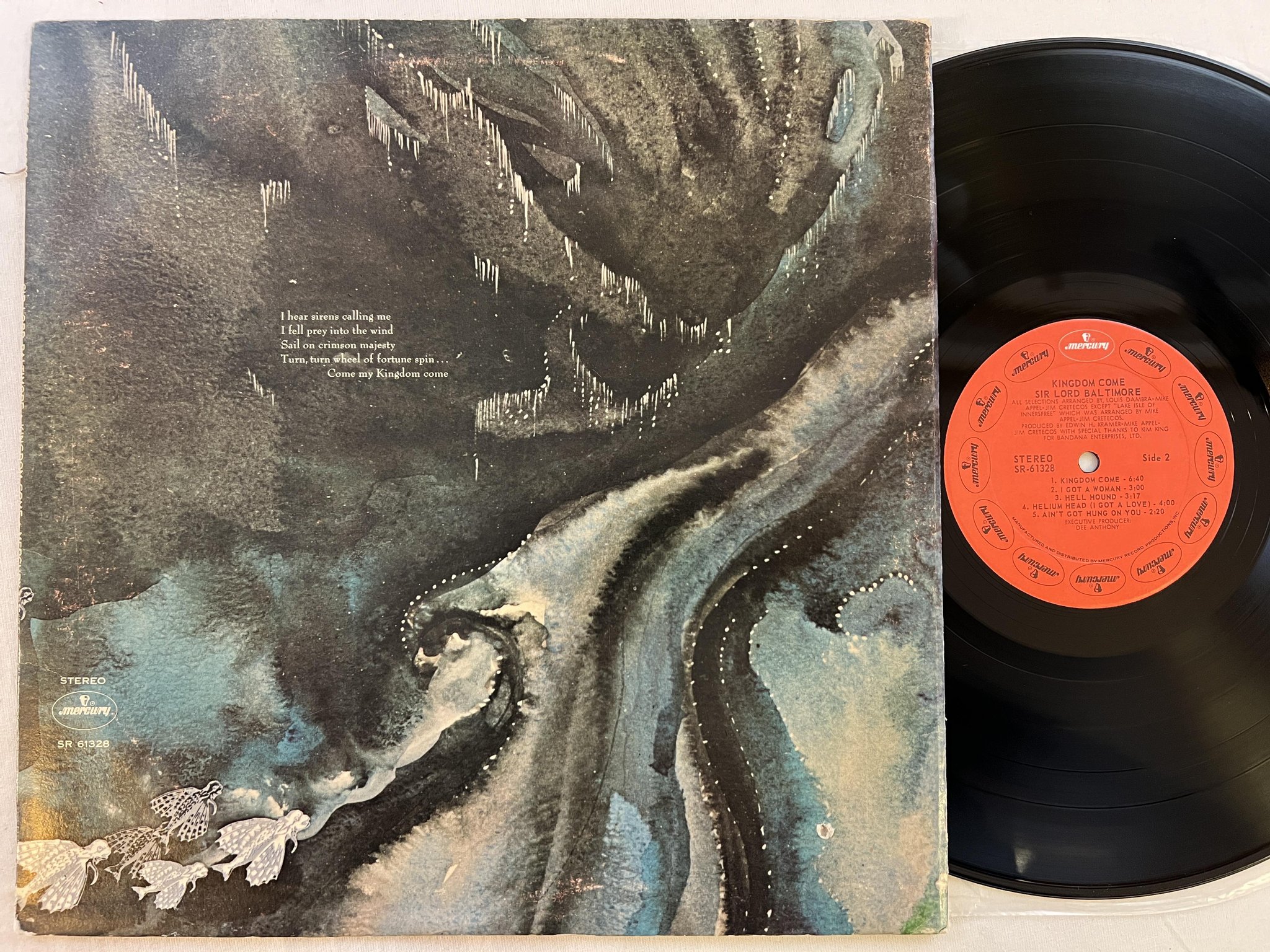 Omslagsbild för skivan SIR LORD BALTIMORE kingdom come LP -70 US MERCURY SR 61328