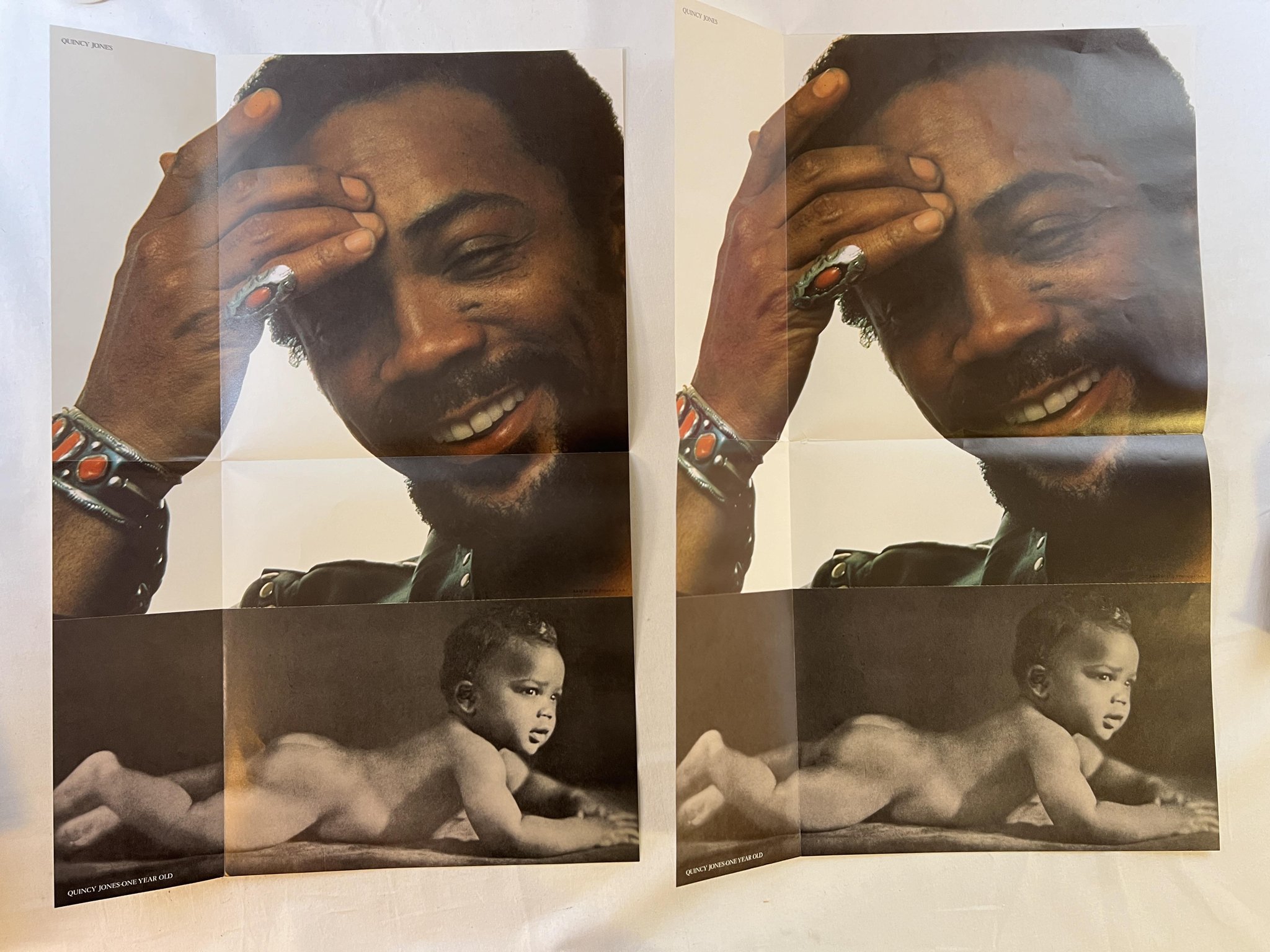 Omslagsbild för skivan QUINCY JONES mellow madness LP -75 US A&M SP 4526 ** POSTER **