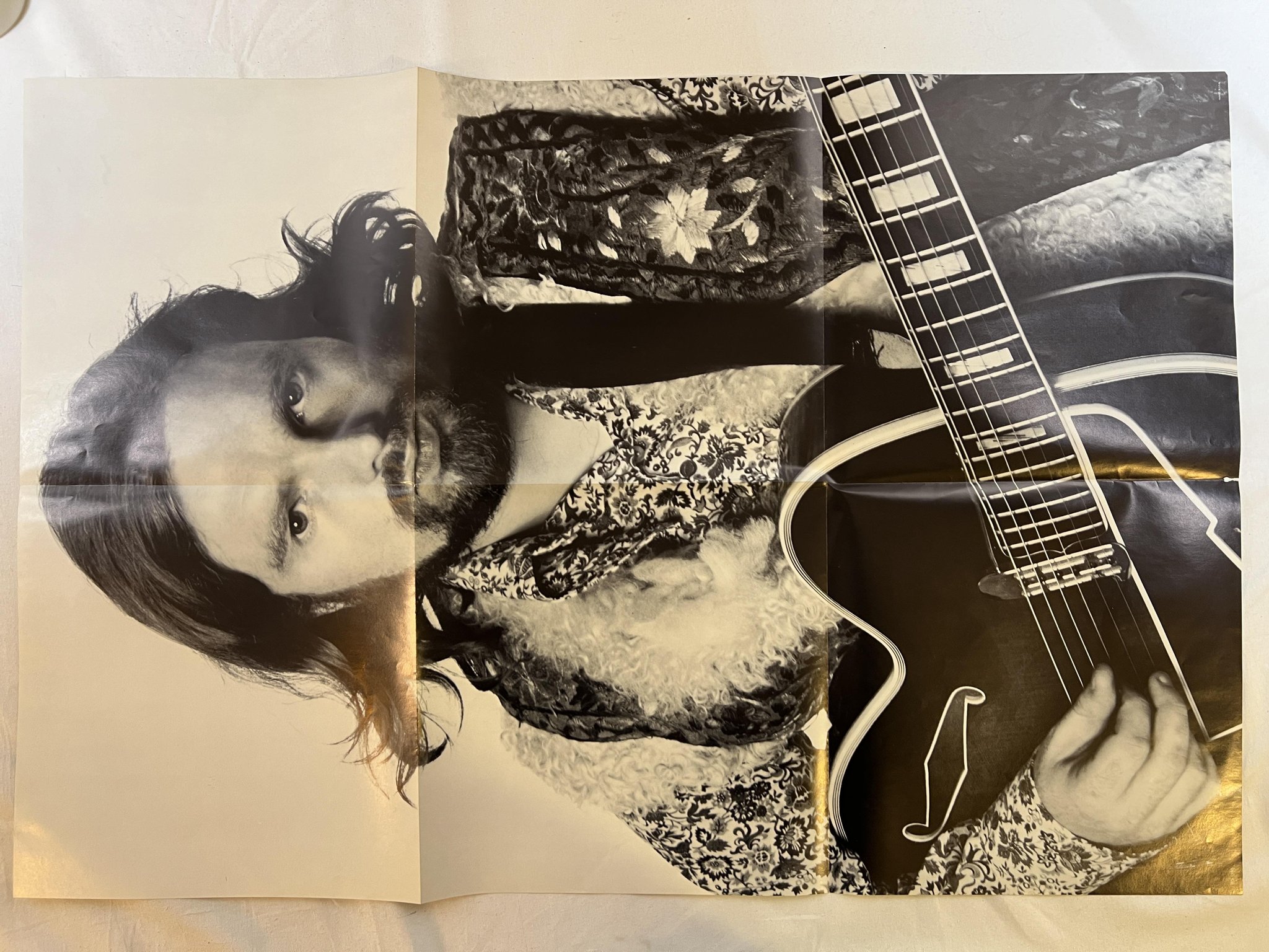 Omslagsbild för skivan VAN MORRSION tupelo honey LP -71 US WARNER BROS WS 1950 ** poster **