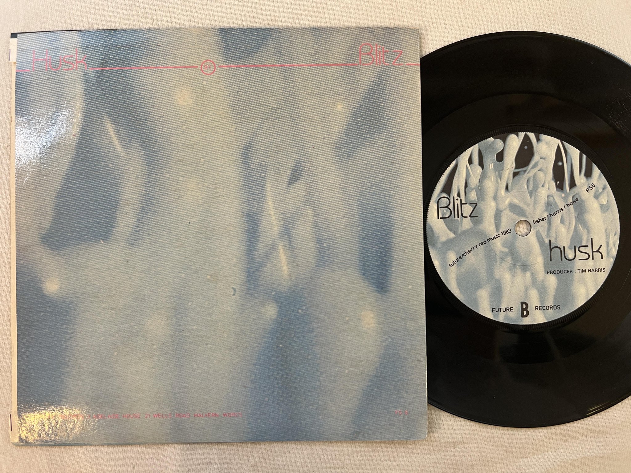 Omslagsbild för skivan BLITZ Solar 7"single -83 UK future FS 6 ** SYNTH POP **