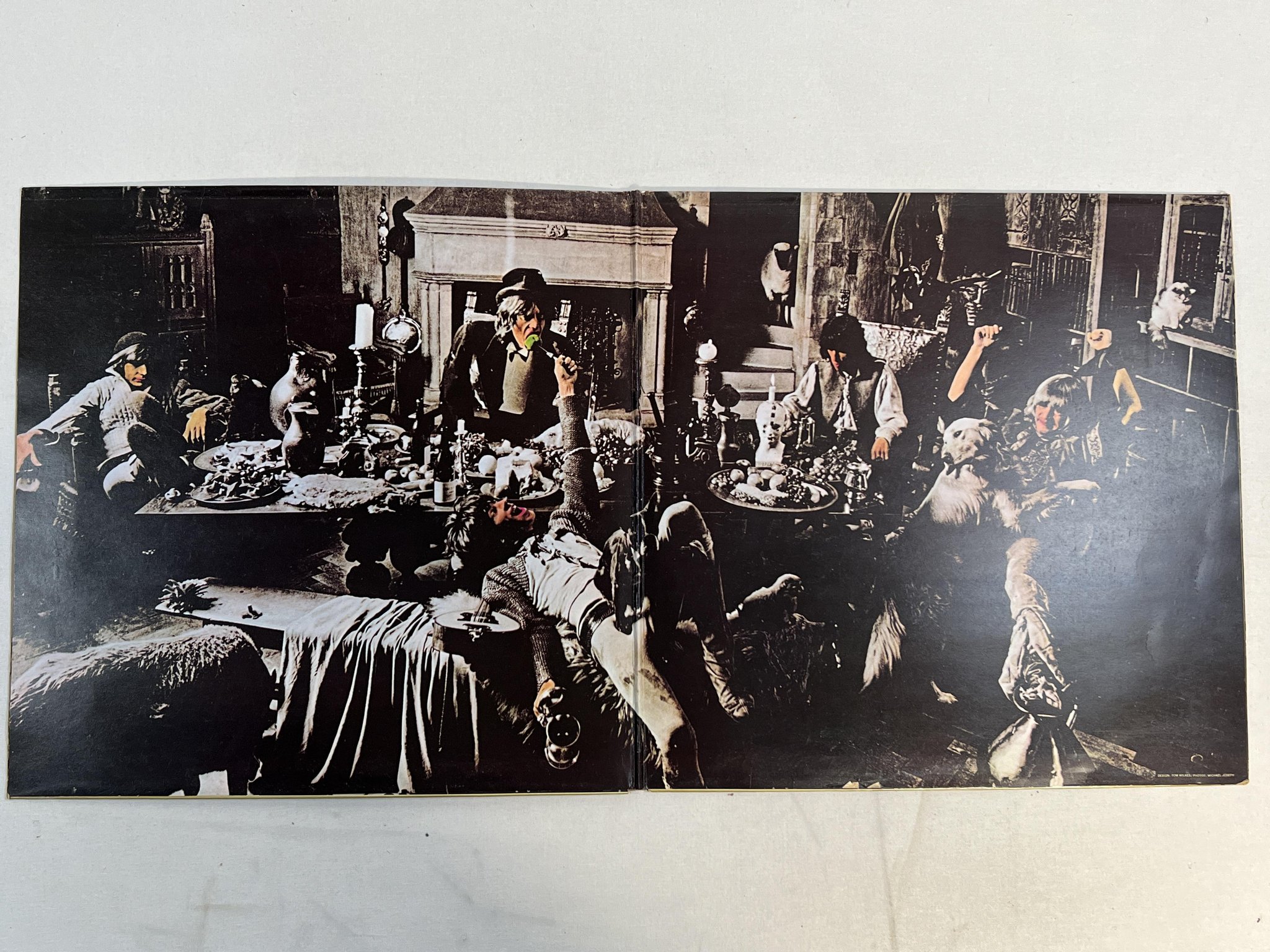 Omslagsbild för skivan ROLLING STONES beggars banquet LP -68 UK DECCA LK 4955 ** RARE MONO ISSUE **